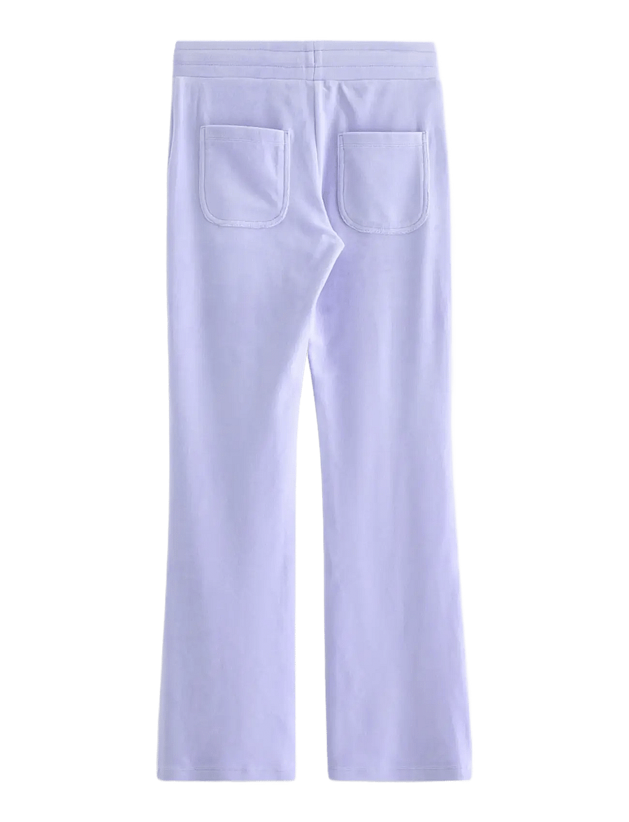 Lindex - Trouser Velour - byxor - light lilac - 2