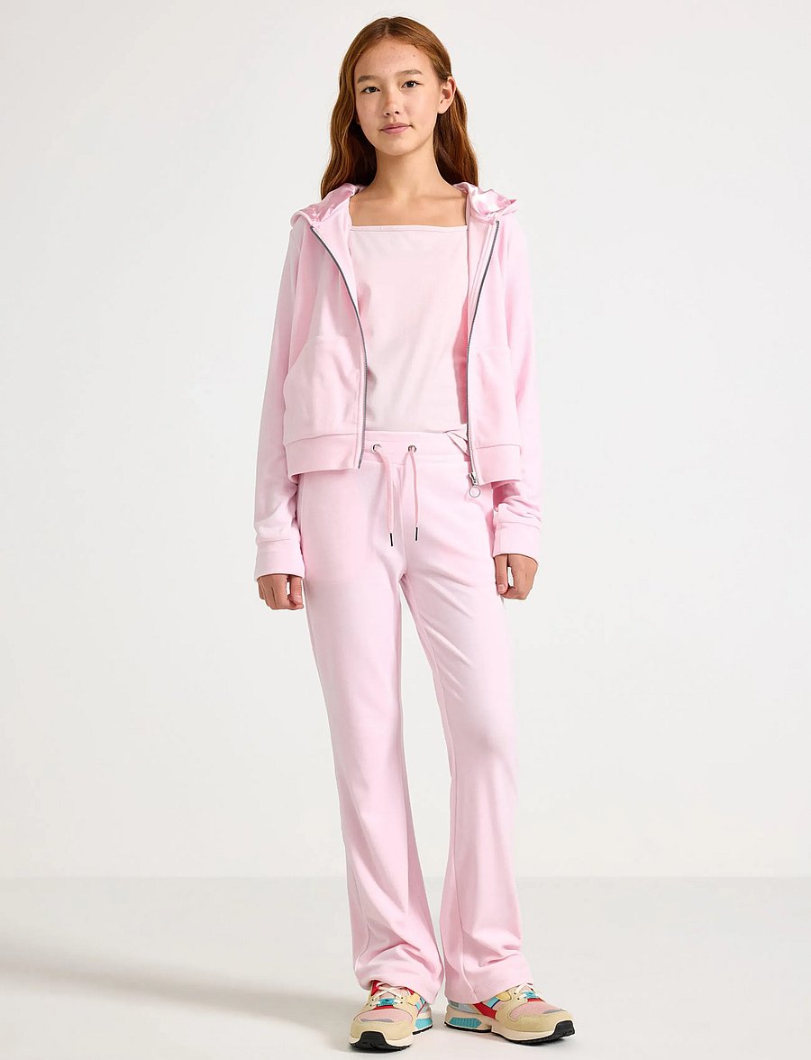 Lindex - Trouser Velour - osta vanuse järgi - light pink - 0