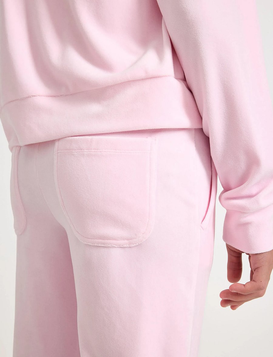 Lindex - Trouser Velour - osta vanuse järgi - light pink - 4