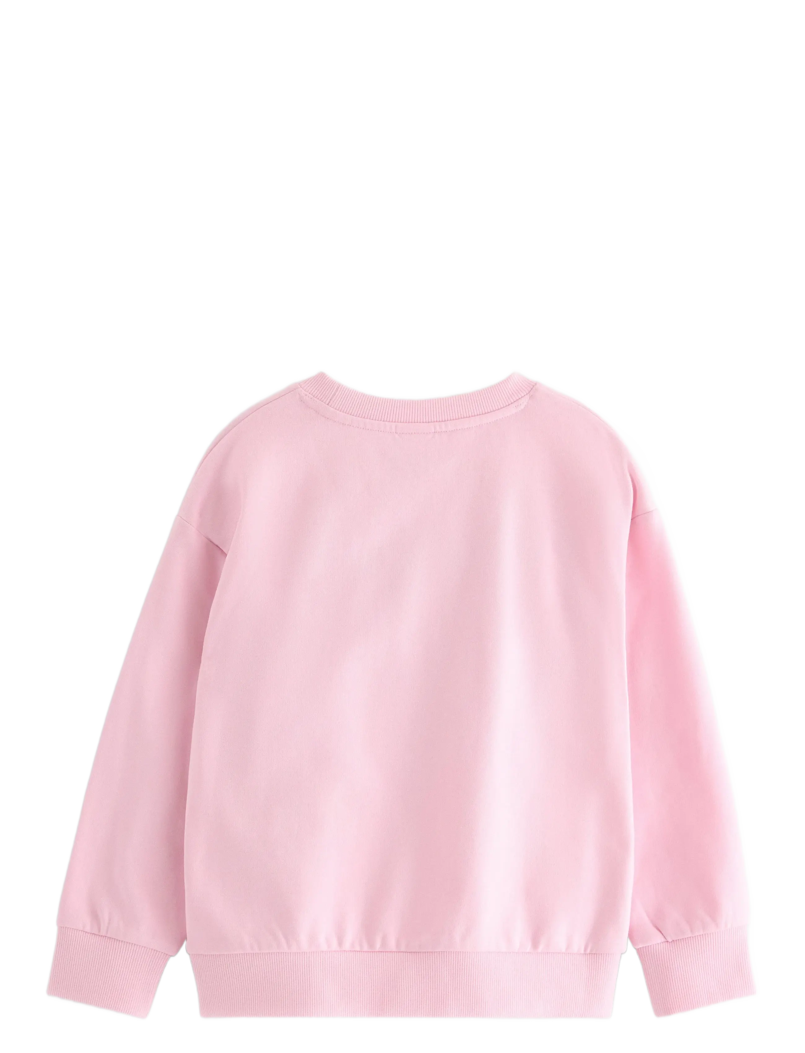 Lindex - Sweatshirt oversized unicorn f - sweatshirts - light pink - 2