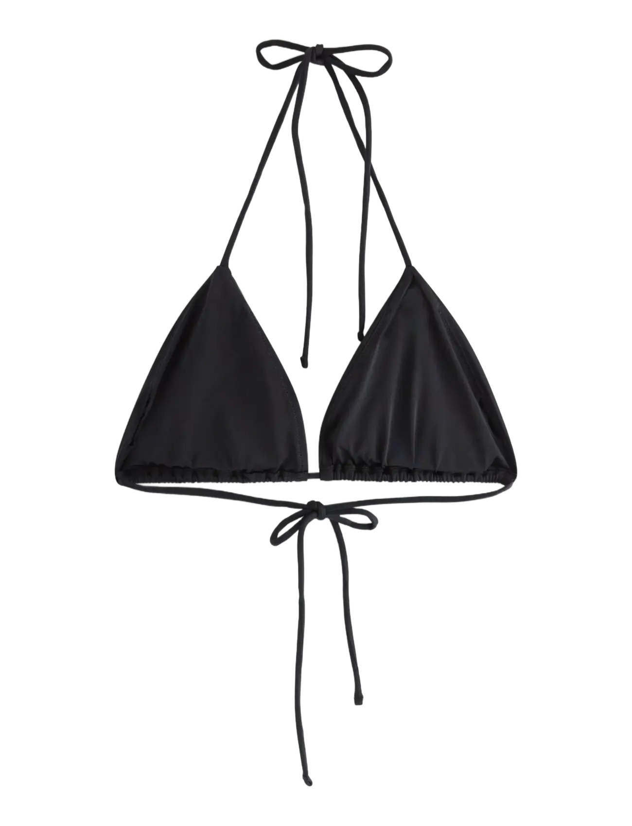 Lindex - Triangle bikini bra - triangle bikinis - black - 2