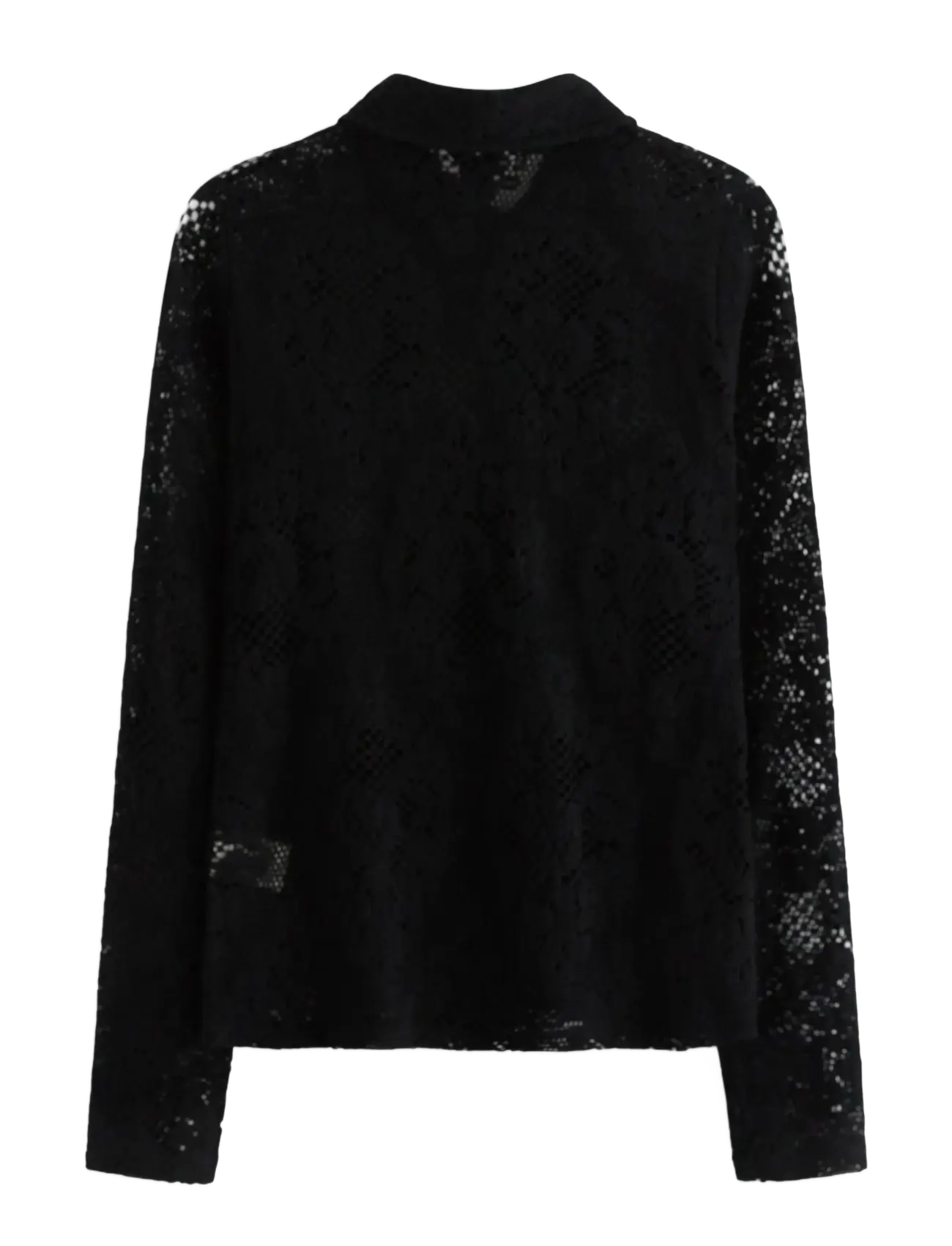 Lindex - Shirt Li - langärmlige hemden - black - 2