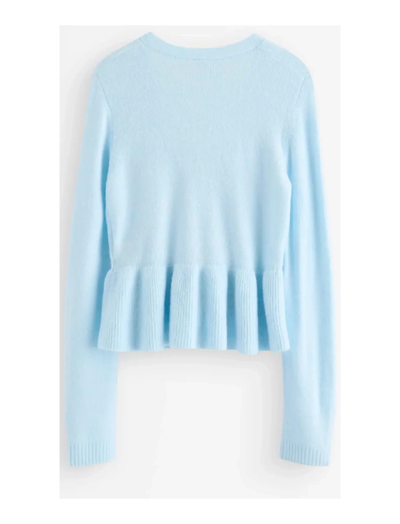 Lindex - Cardigan with peplum design - cardigans - light blue - 2