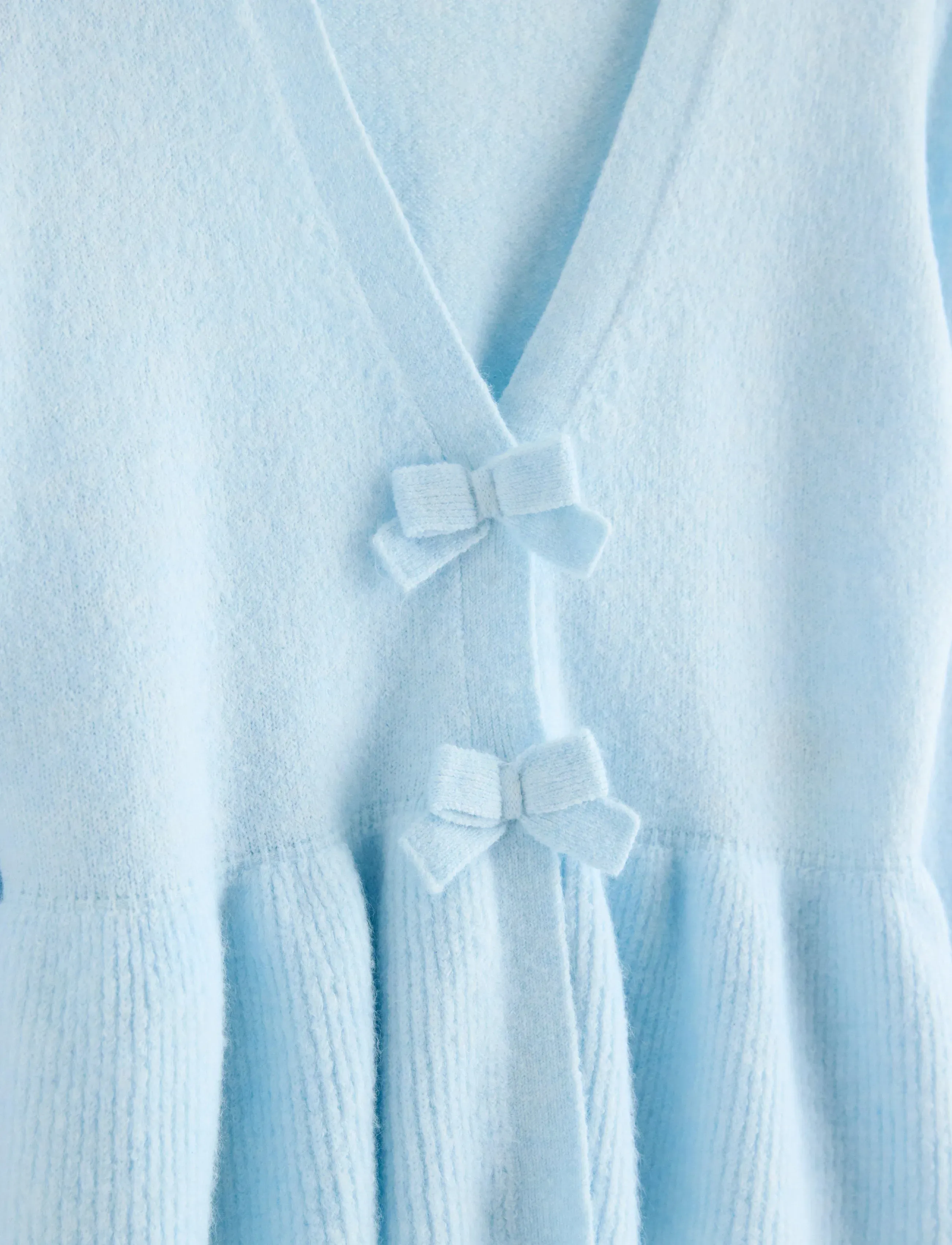 Lindex - Cardigan with peplum design - cardigans - light blue - 5