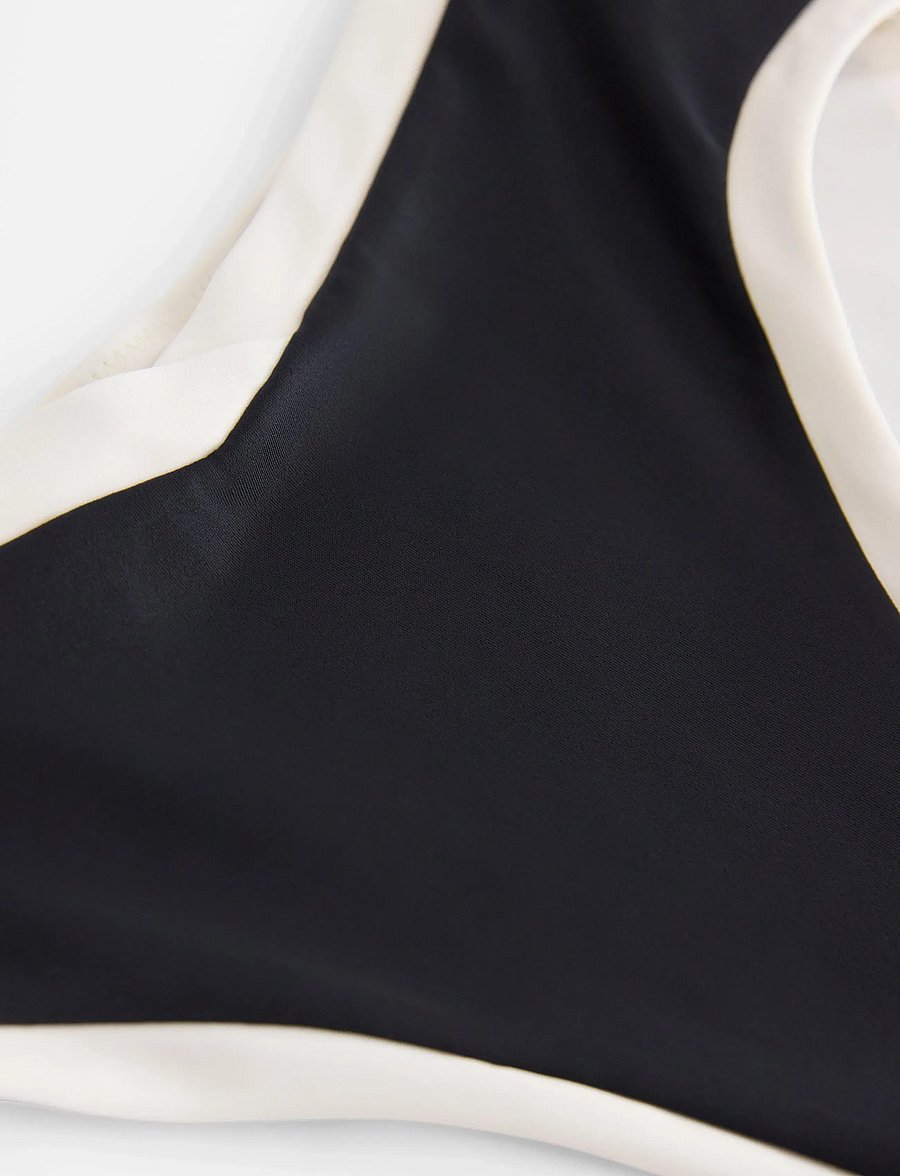 Lindex - Bikini bottom - højtaljede bikinitrusser - black - 5