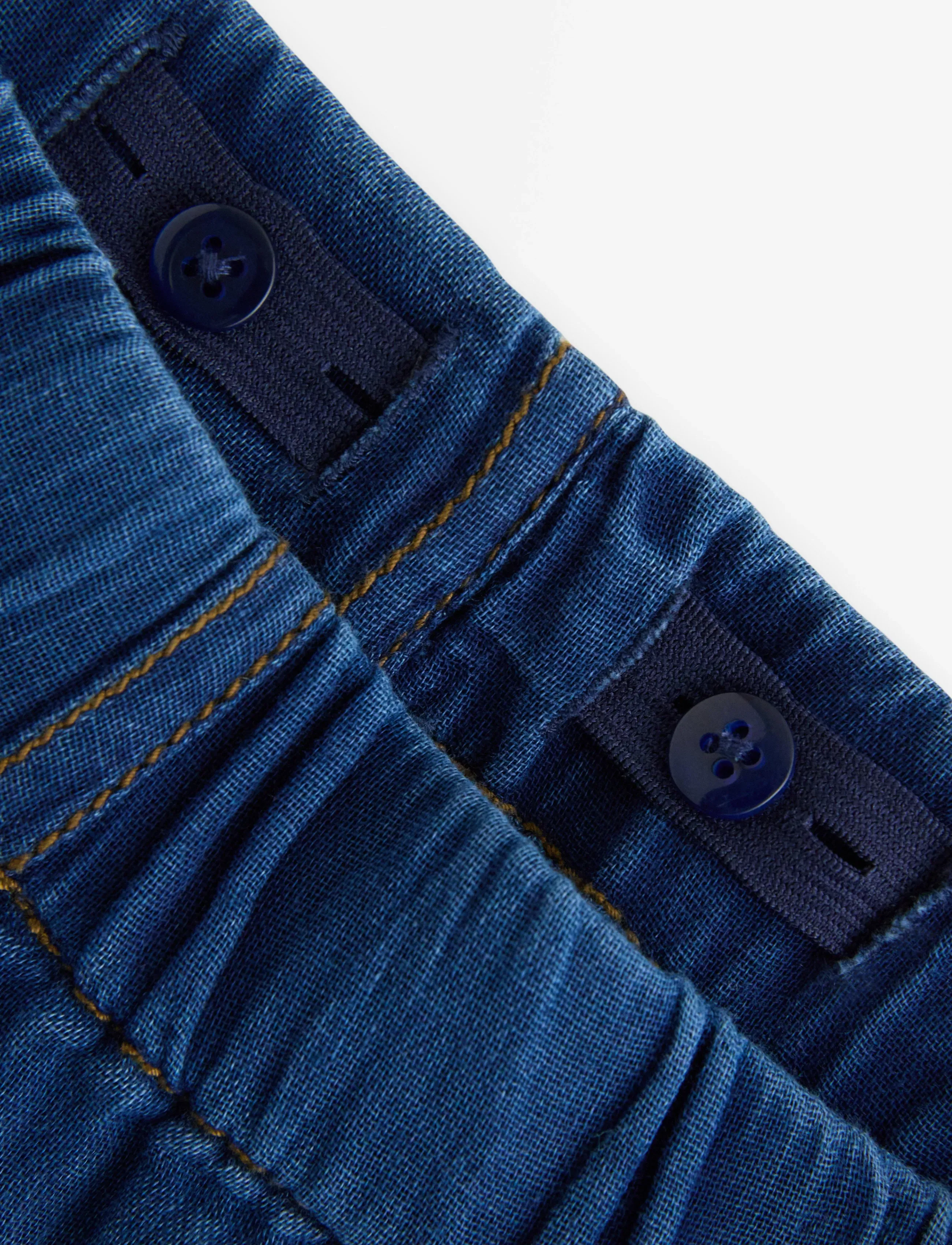 Lindex - Shorts with denim look - jeansshorts - medium denim - 5