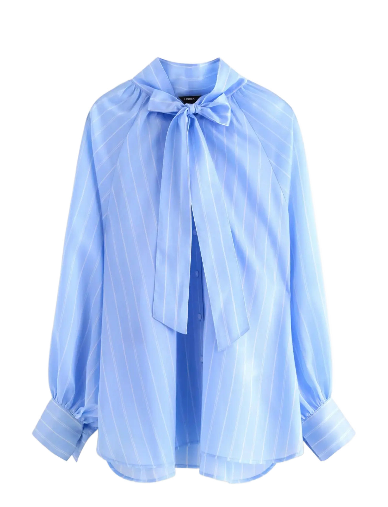 LINDEX Bluse Silla Blau - XL - Damen