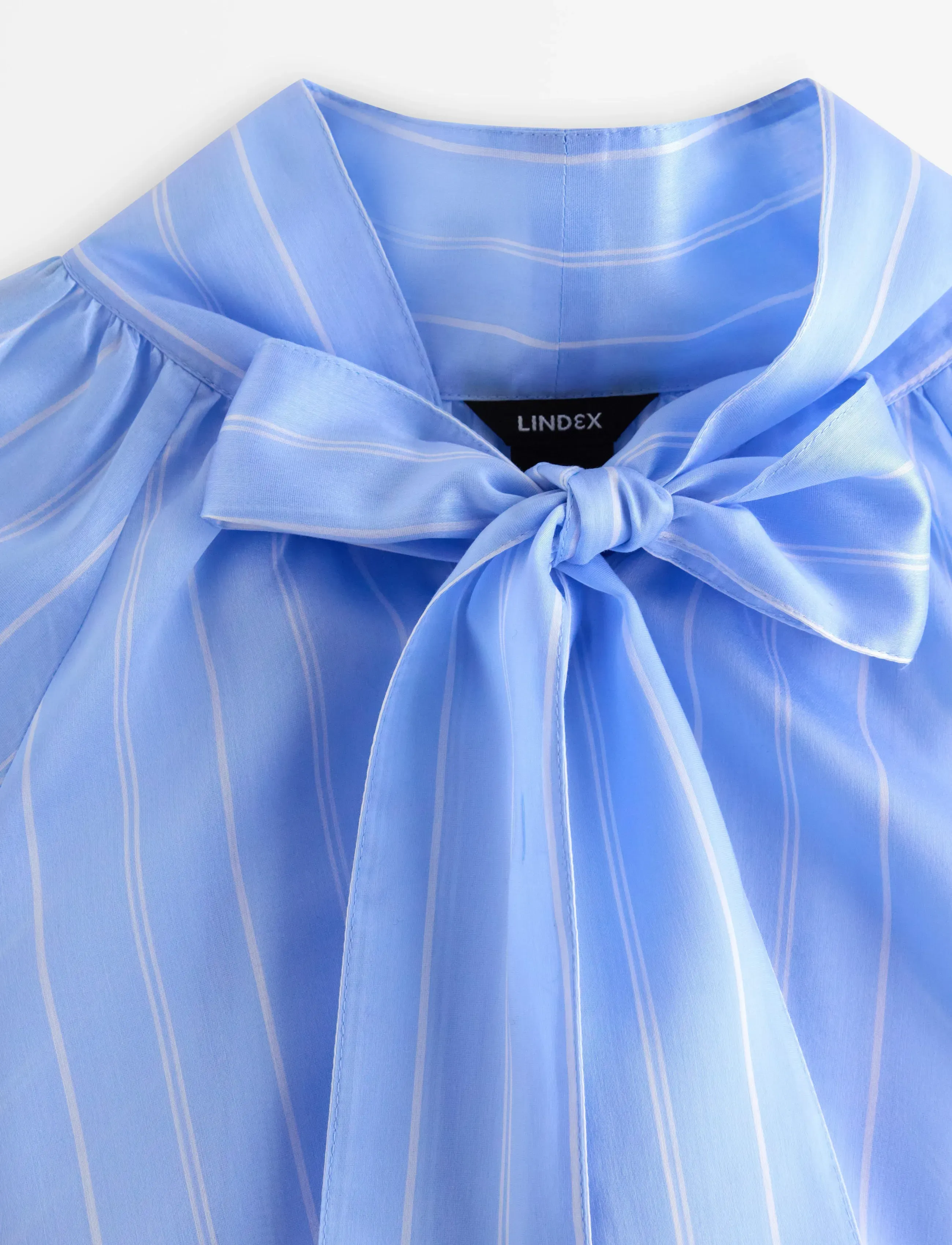Lindex - Blouse Silla - langärmelige blusen - light blue - 5