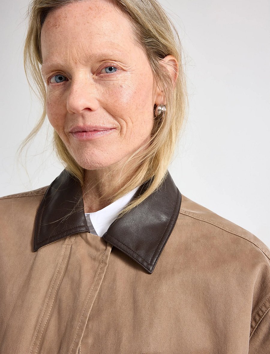 Lindex - Jacket - utility-jacken - light dusty brown - 4