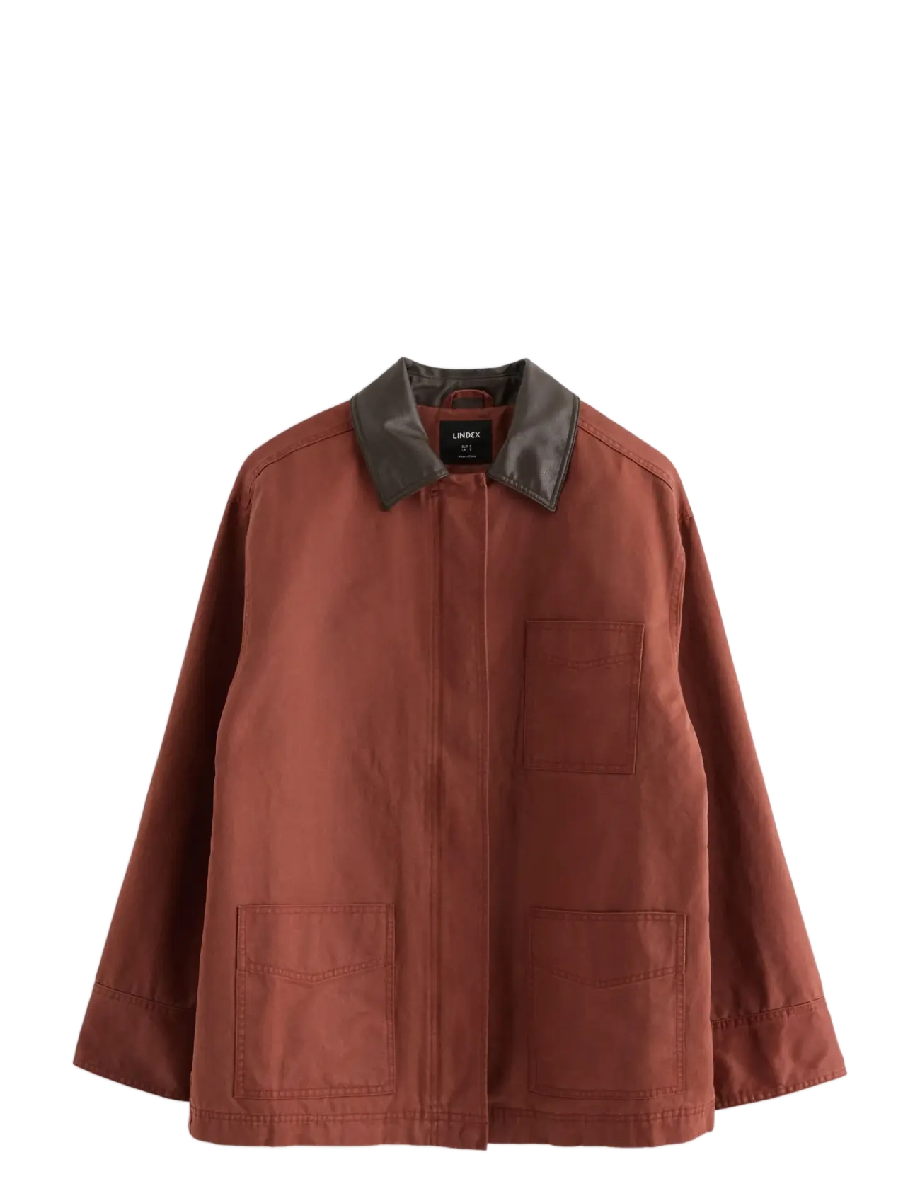LINDEX Jacke Meng Braun - XL - Damen