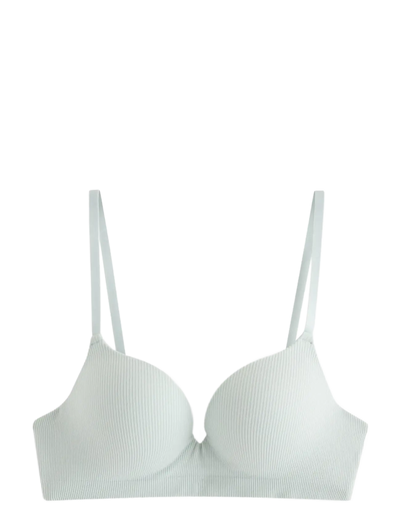 Bra Malva seamless rib - LIGHT AQUA