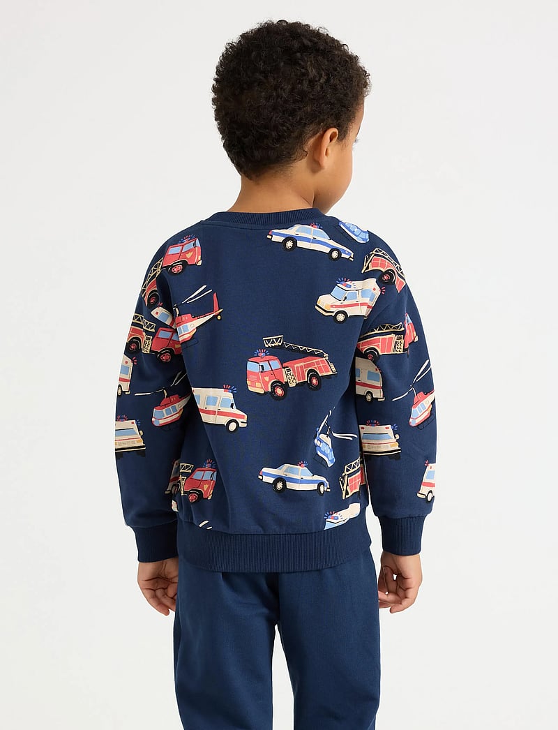 Lindex - Sweatshirt with brushed inside - sweatshirts - dark blue - 3