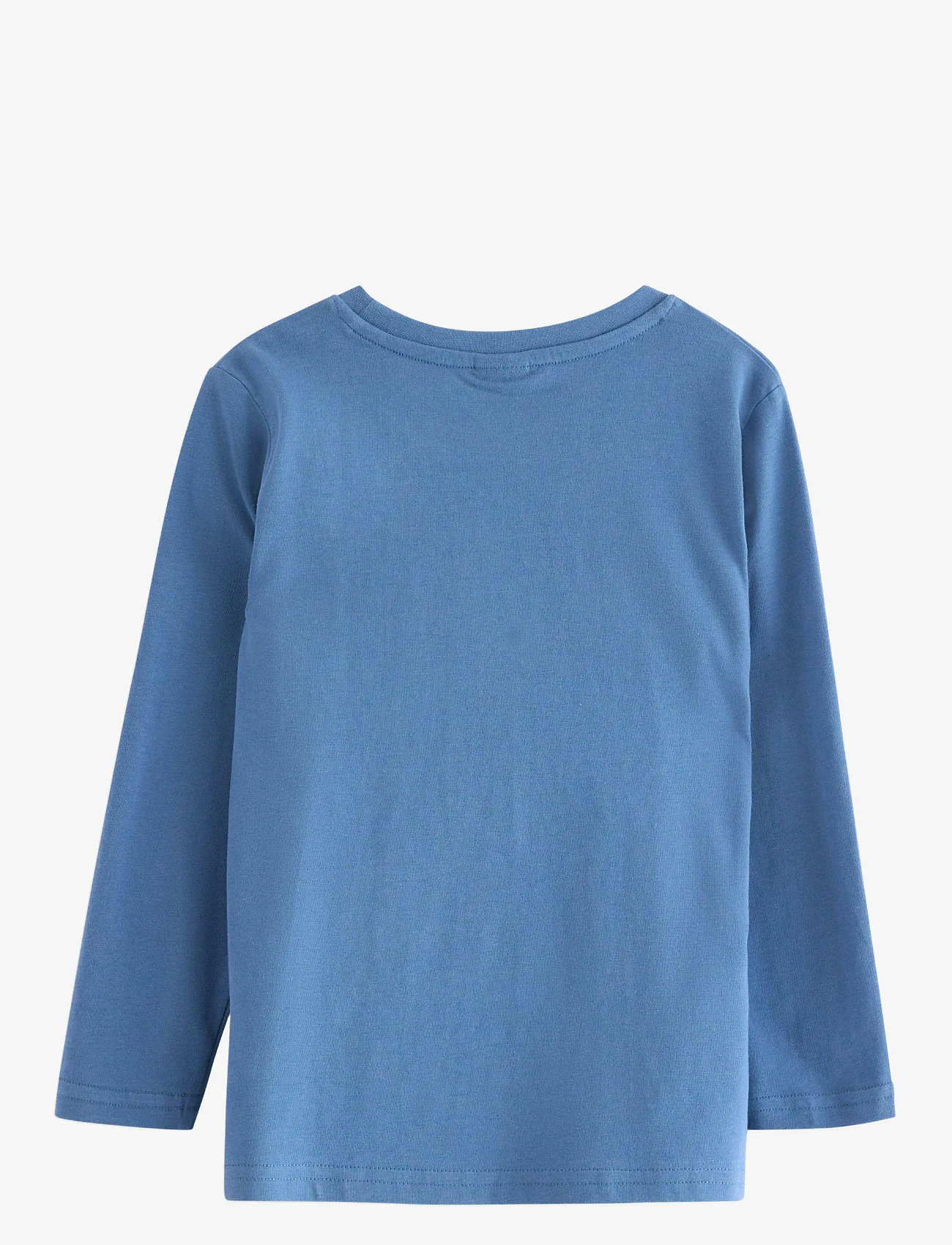 Lindex - Top LS SOS Police Sequin - langærmede t-shirts - light dusty blue - 2