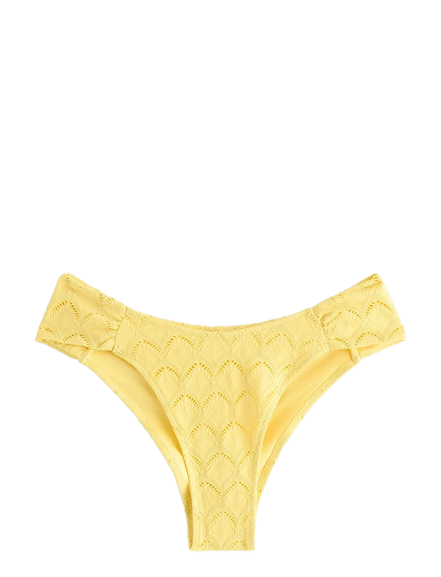 Lindex - Bikini bottom - brazilian bikiinid - light yellow - 1