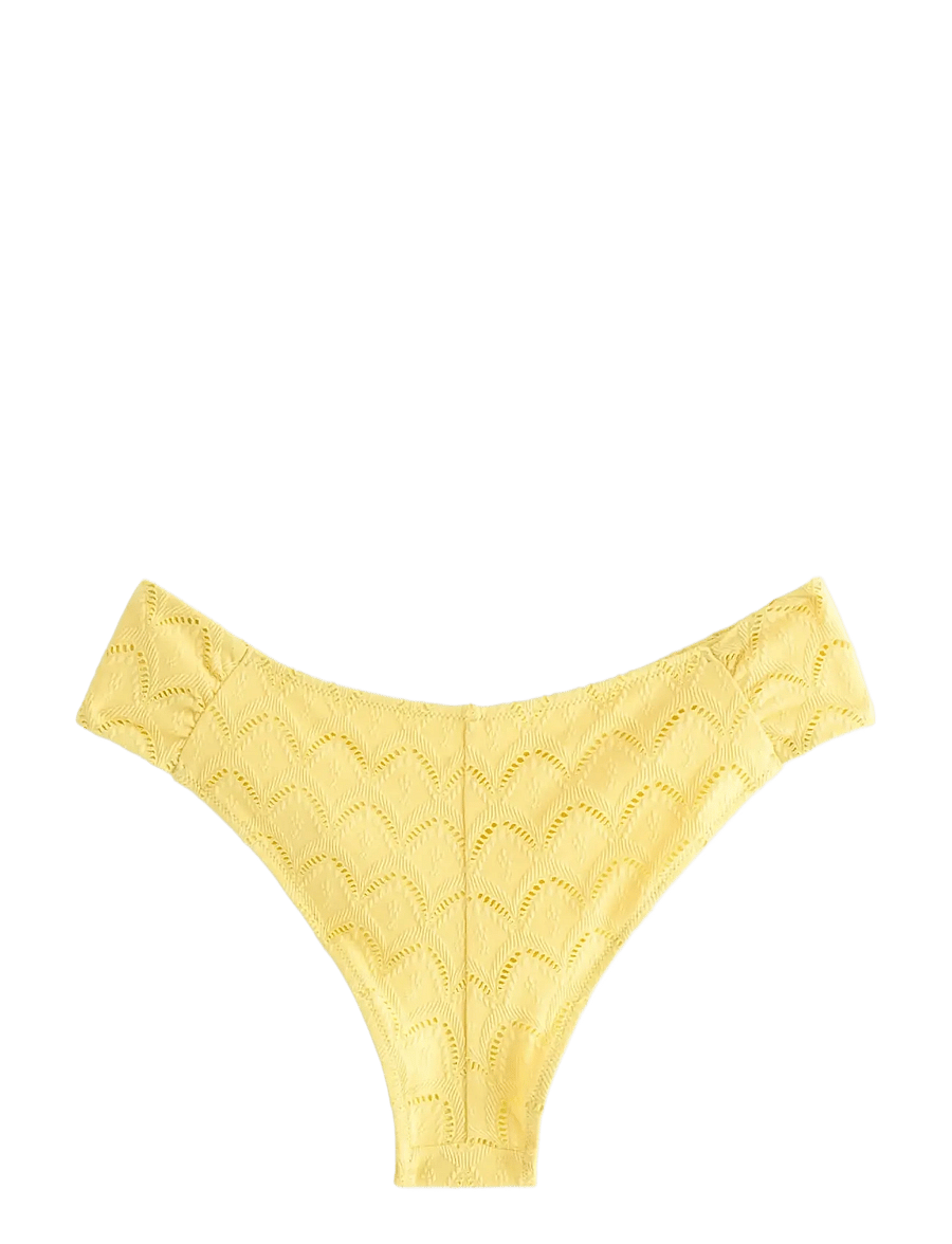 Lindex - Bikini bottom - brazilian bikiinid - light yellow - 2