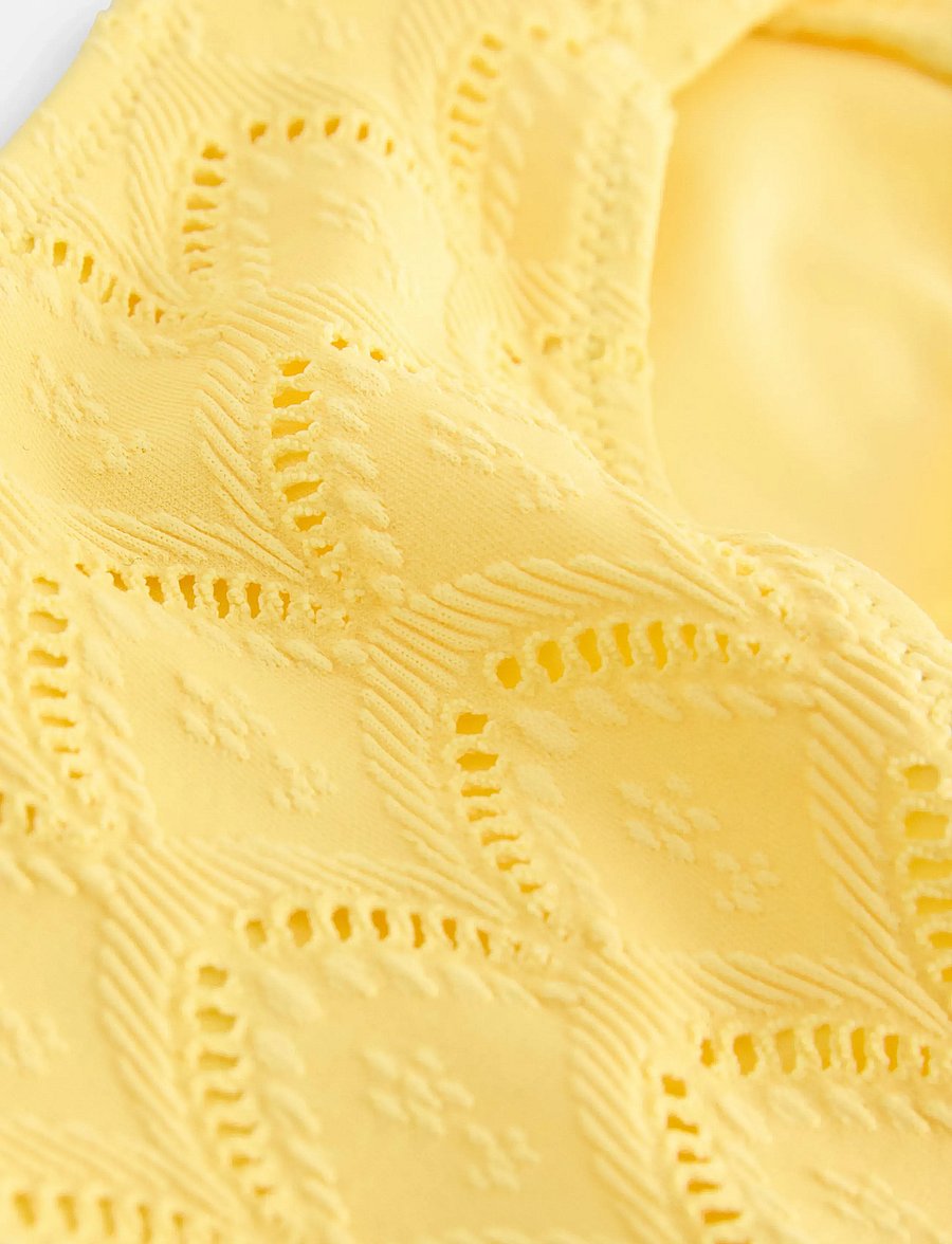 Lindex - Bikini bottom - brazilian bikiinid - light yellow - 5