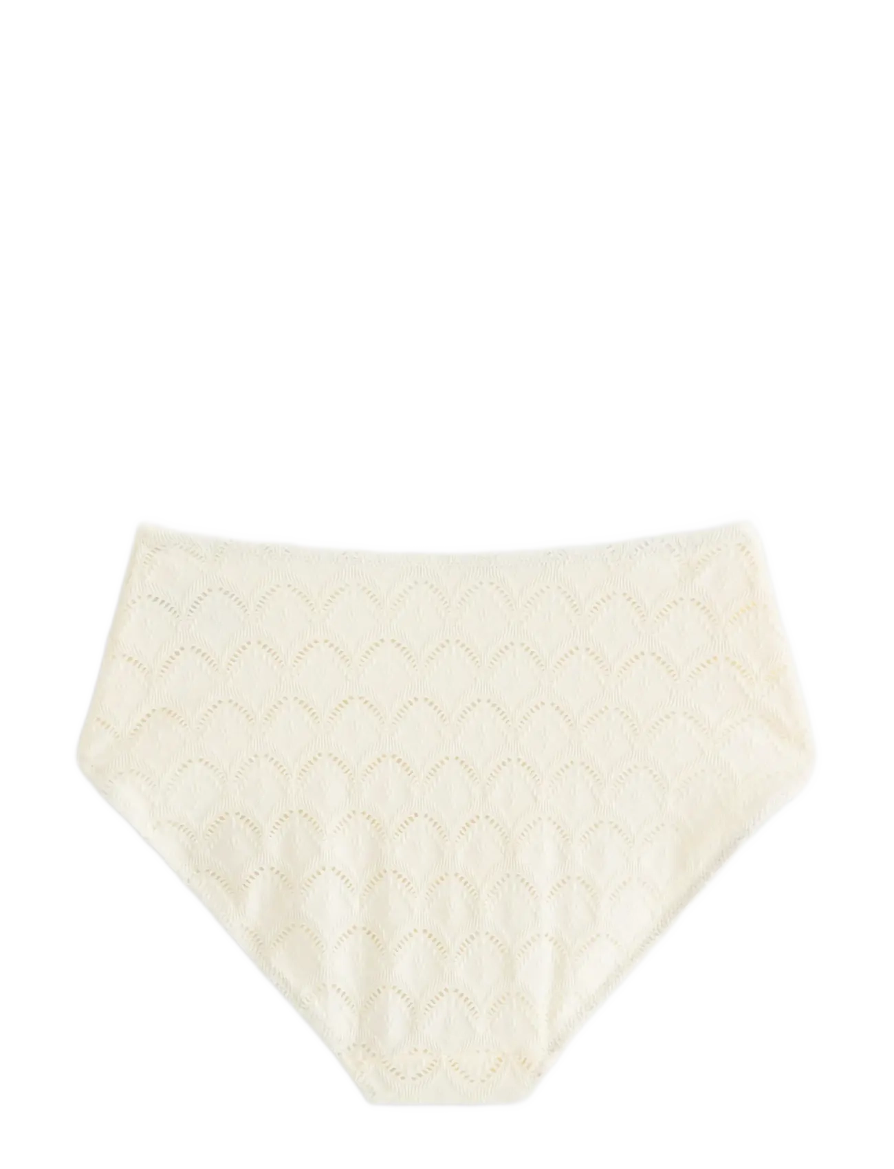 Lindex - Bikini bottom with high waist - kõrge pihaga bikiinid - light white - 2