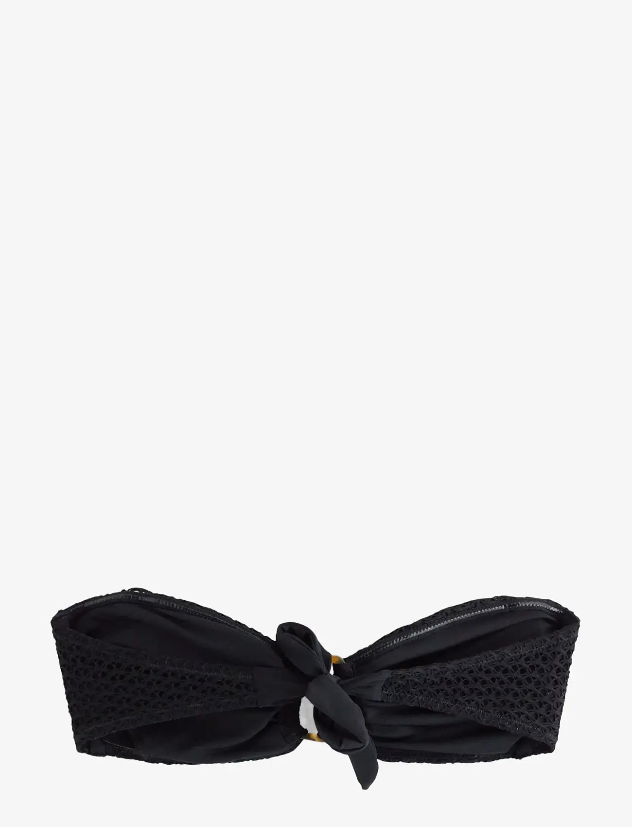 Lindex - Bandeau bikini top - bandeau-bikinis - black - 2