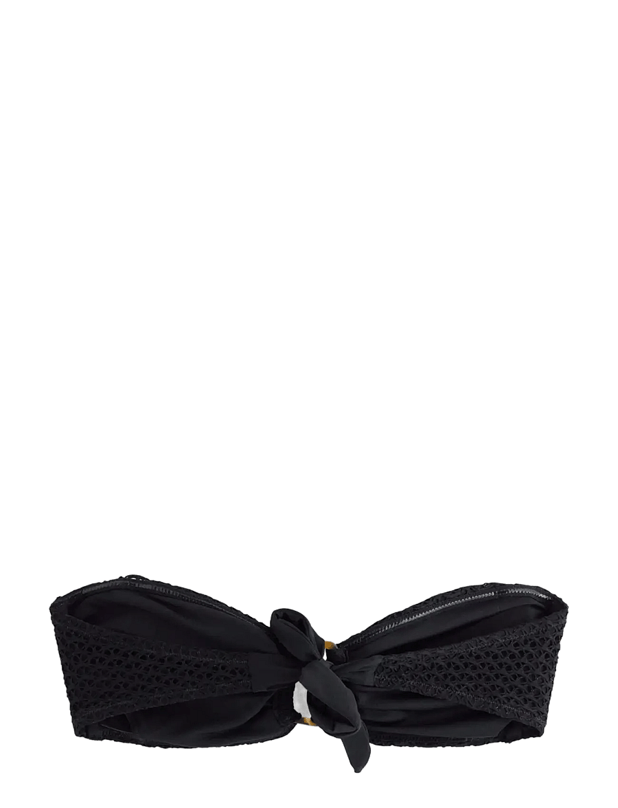 Lindex - Bandeau bikini top - bandeau-bikini-oberteile - black - 2