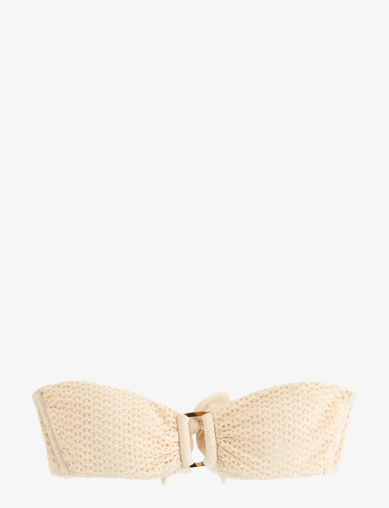 Lindex - Bandeau bikini top - bandeau-bikini-oberteile - white - 1
