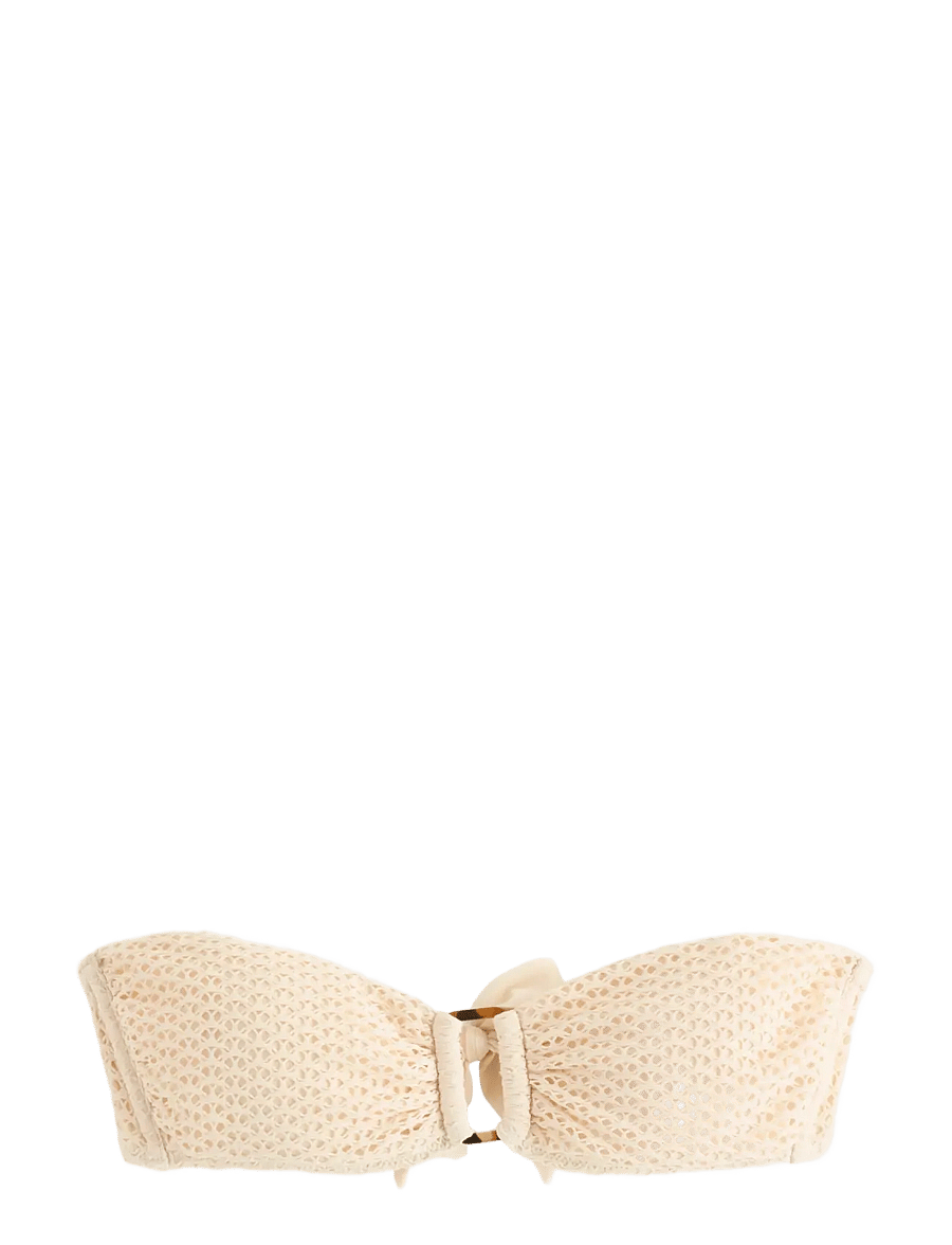 Lindex - Bandeau bikini top - bandeau-bikini-oberteile - white - 1