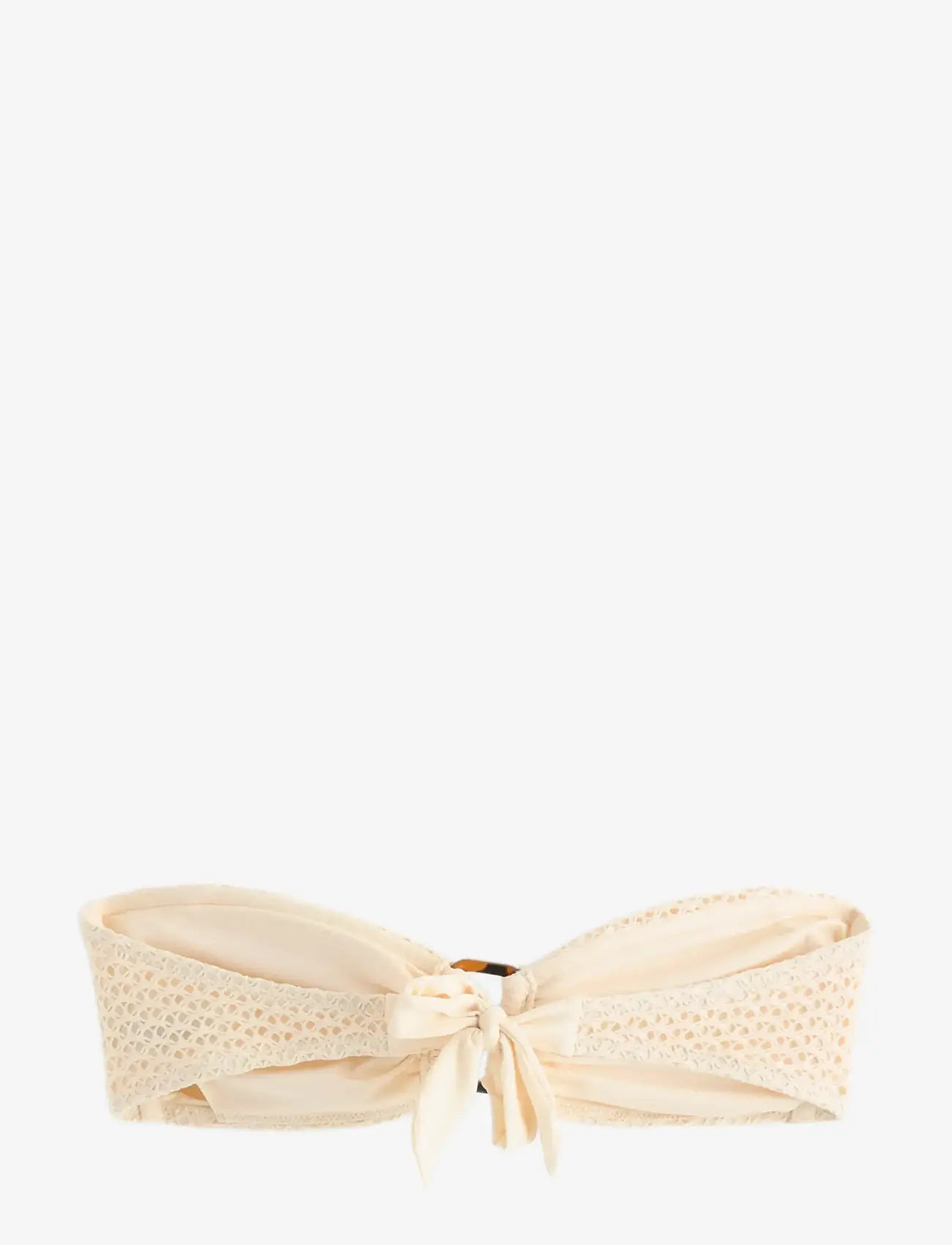 Lindex - Bandeau bikini top - bandeau-bikini-oberteile - white - 2