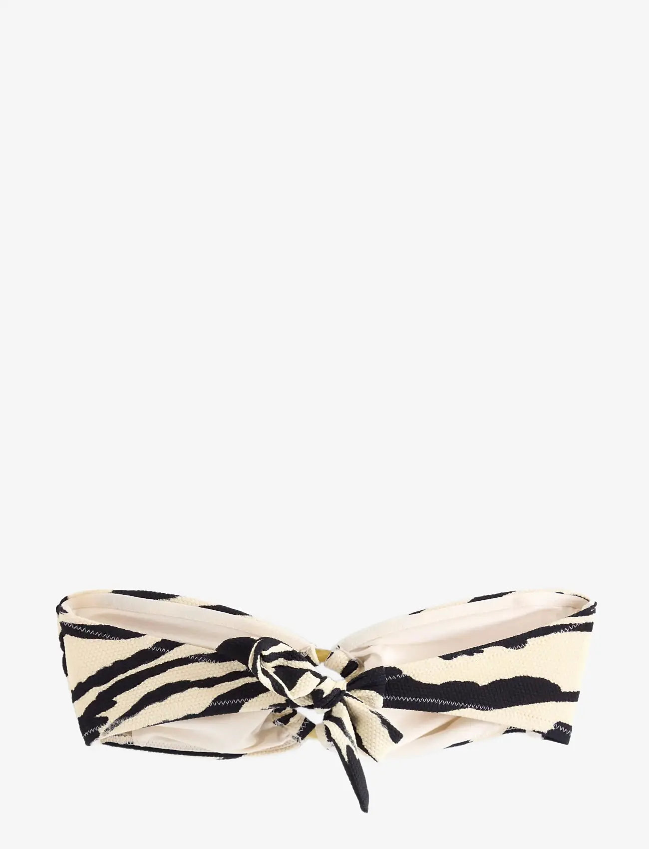 Lindex - Bandeau bandeau bikini top - bandeau-bikinis - dusty white - 2