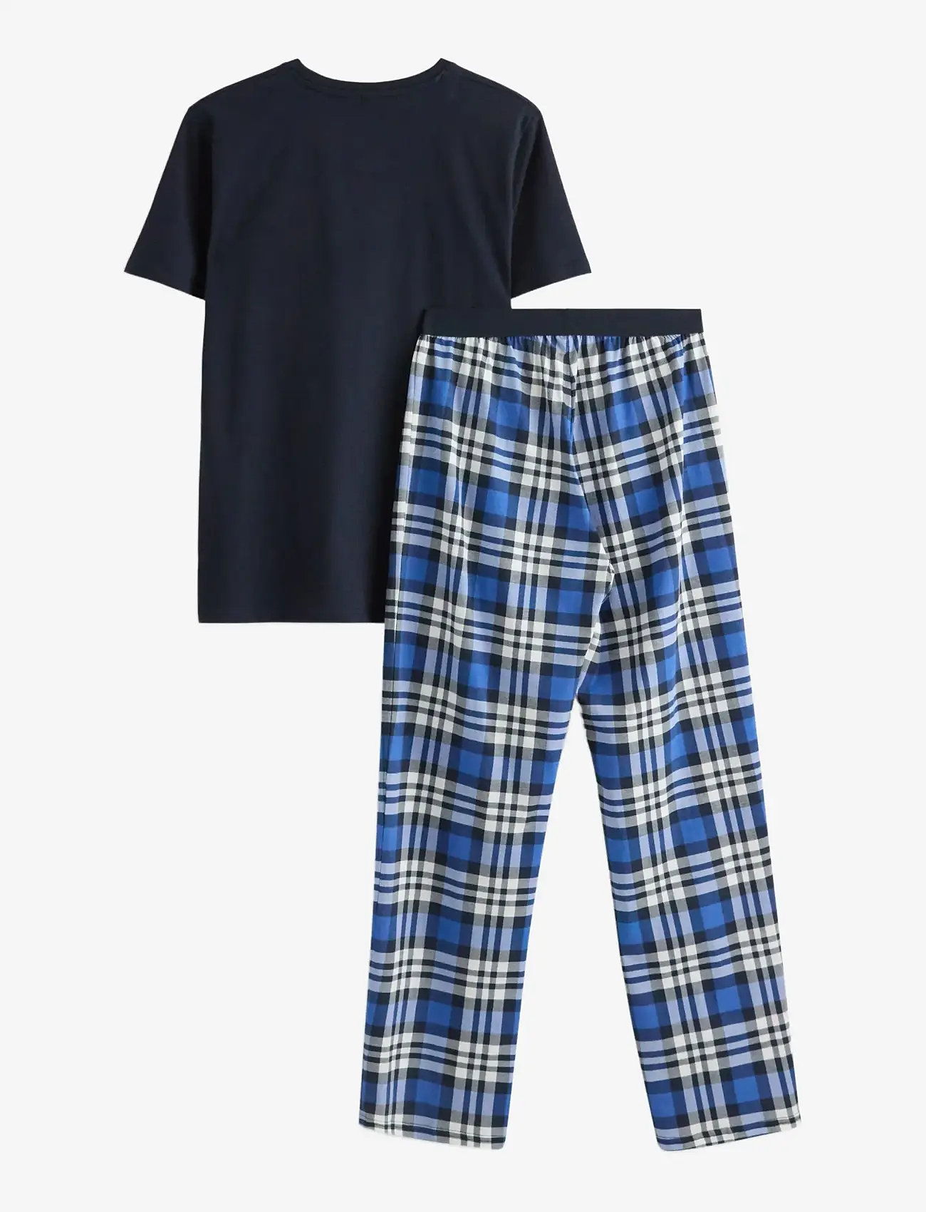 Lindex - Pyjamas set check trs - sets - dark navy - 2