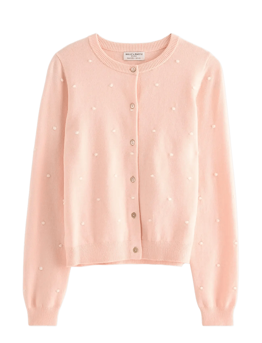 Lindex - Cardigan Julesett - strickjacken - light pink - 1