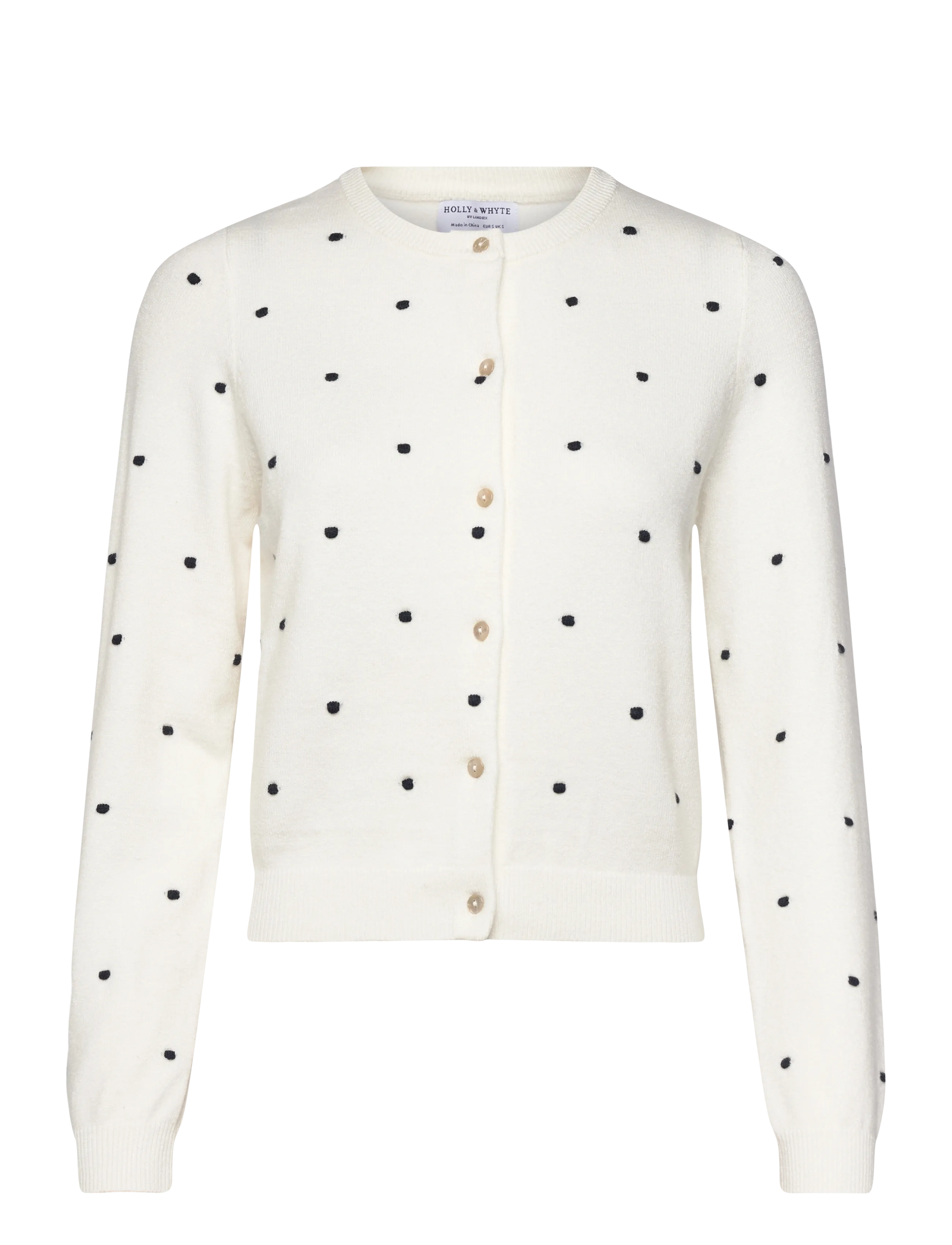 LINDEX Cardigan Julesett Cream - XXS - Damen