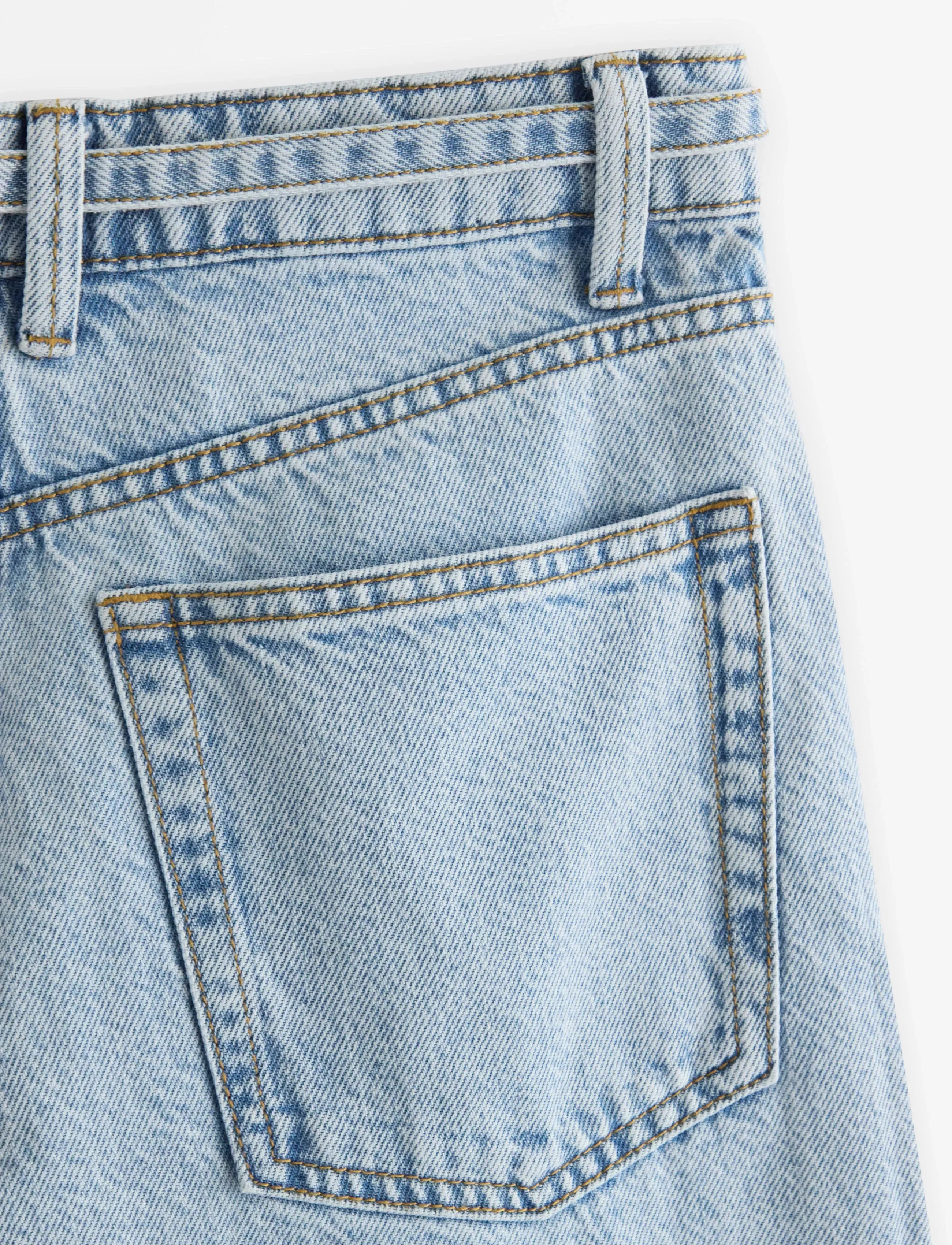 Lindex - Trouser denim Peggy lt blue - laia säärega teksad - light denim - 4