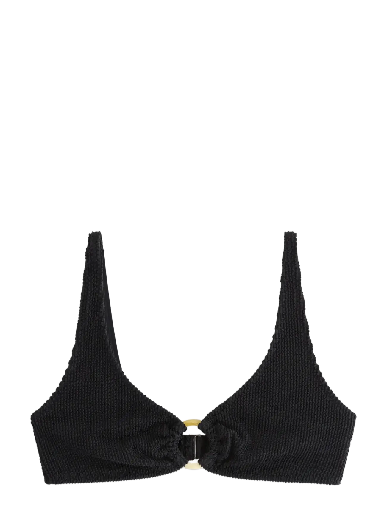 LINDEX Unpadded Bikini BH Schwarz - S - Damen