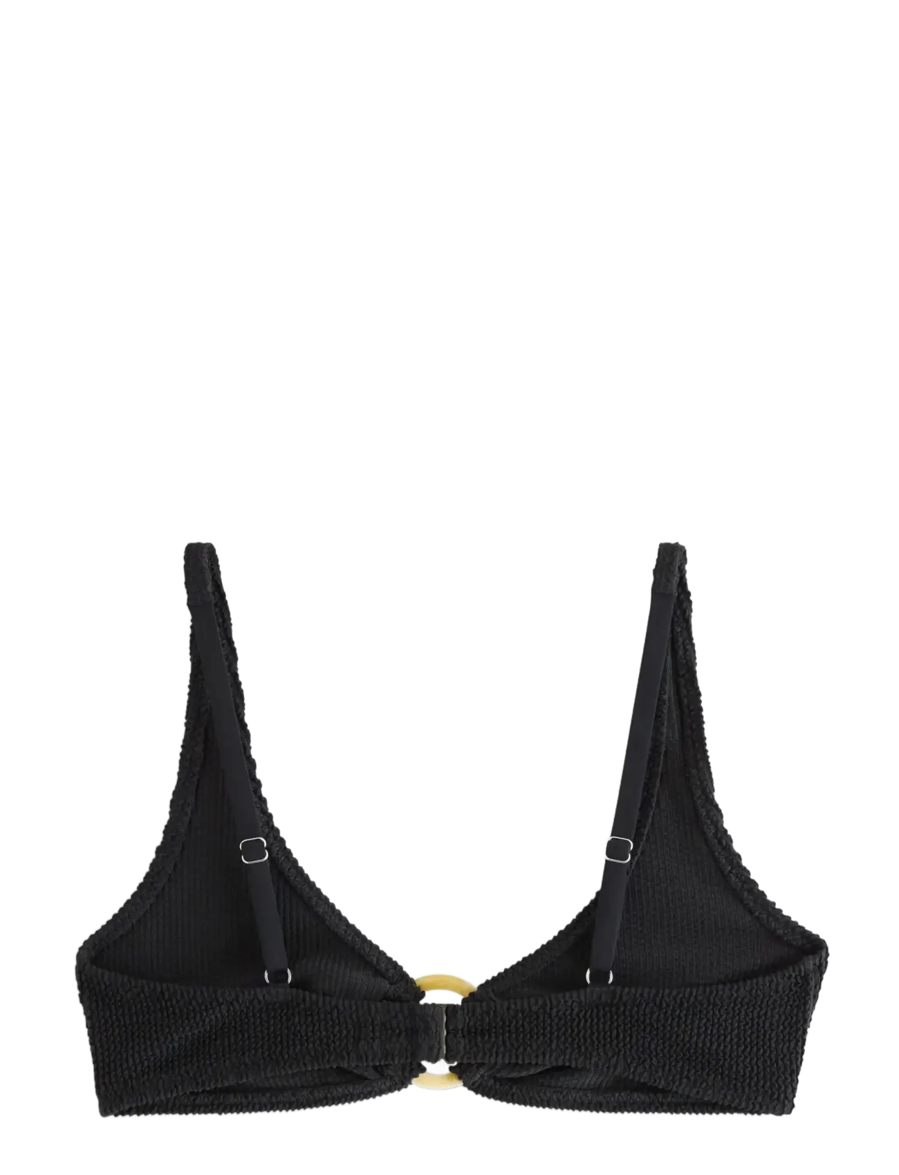 Lindex - Unpadded bikini bra - pakeliamos bikinio liemenėlės - black - 2