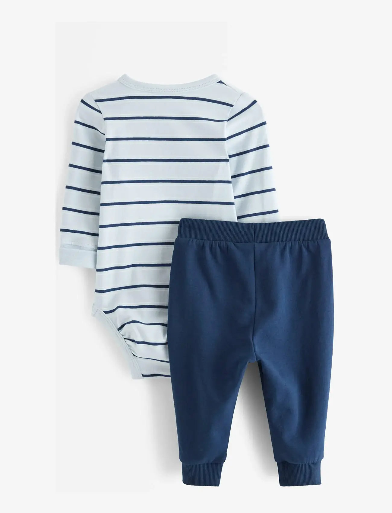 Lindex - Set Body stripe w joggers - sets with body - light blue - 1