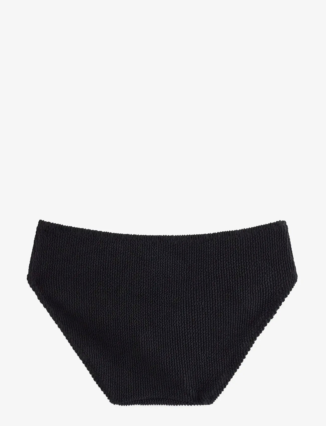 Lindex - Crinkled bikini bottom - bikinibriefs - black - 2