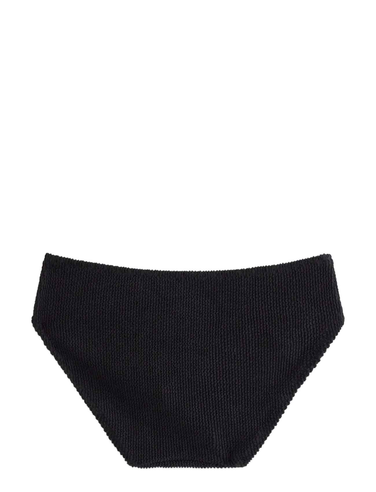 Lindex - Crinkled bikini bottom - bikini-slips - black - 2