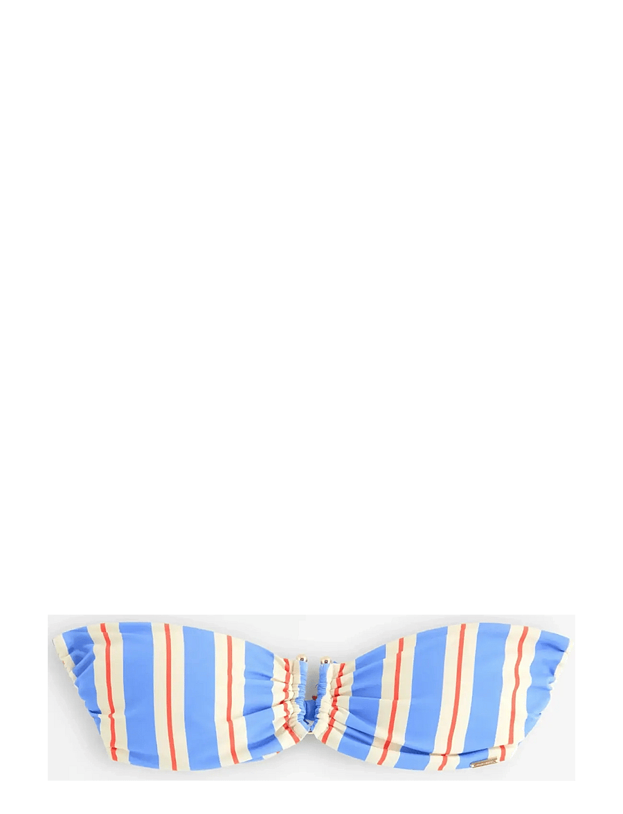 Lindex - Padded bandeau bikini bra - bandeau-bikini-oberteile - light blue - 1