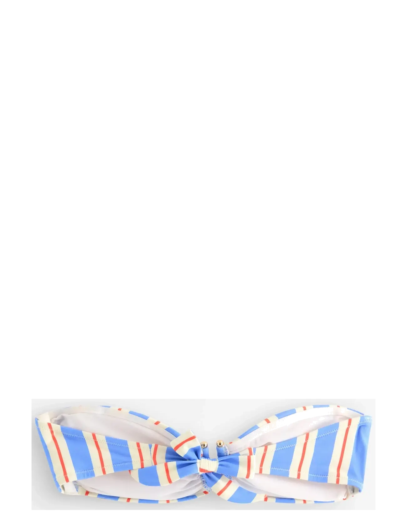 Lindex - Padded bandeau bikini bra - bandeau-bikini-oberteile - light blue - 2