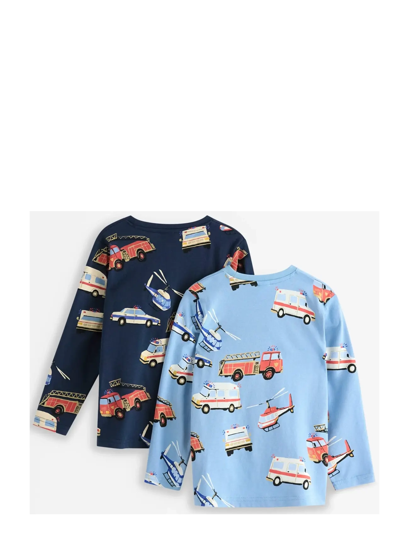 Lindex - 2-pack long-sleeved top - pikkade varrukatega t-särgid - dark blue - 2