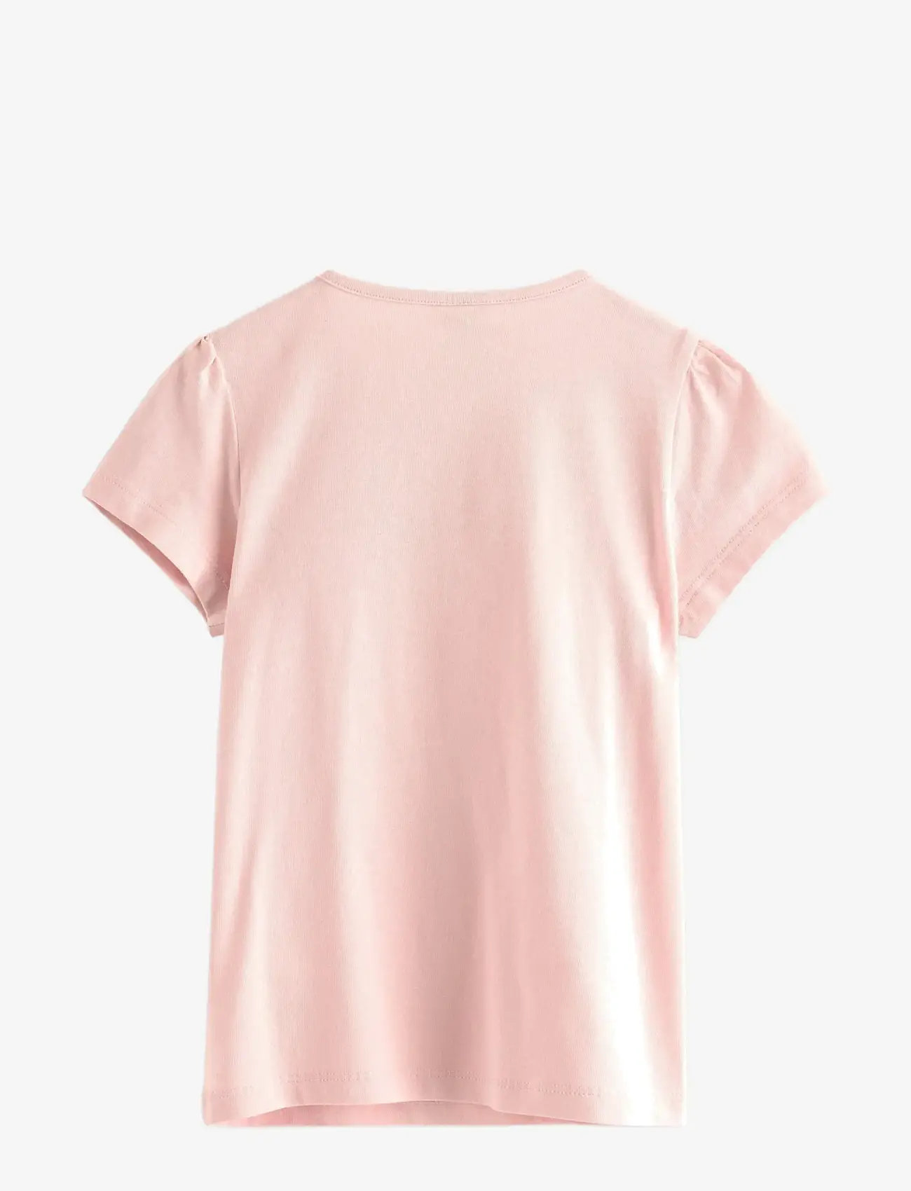 Lindex - Short-sleeved top with reversible sequins motif - kurzärmelige - light dusty pink - 2