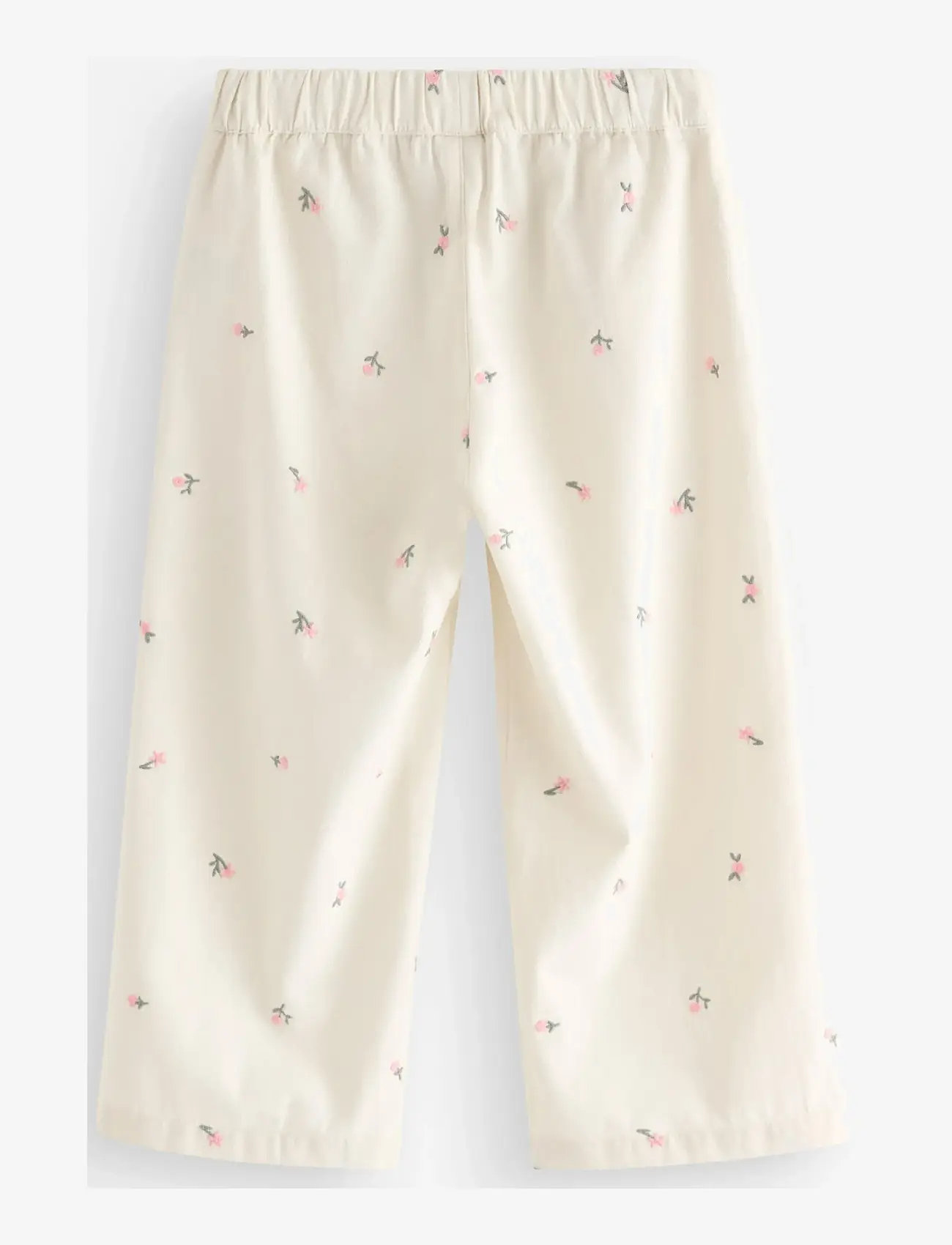 Lindex - Straight trousers - babybukser - white - 2