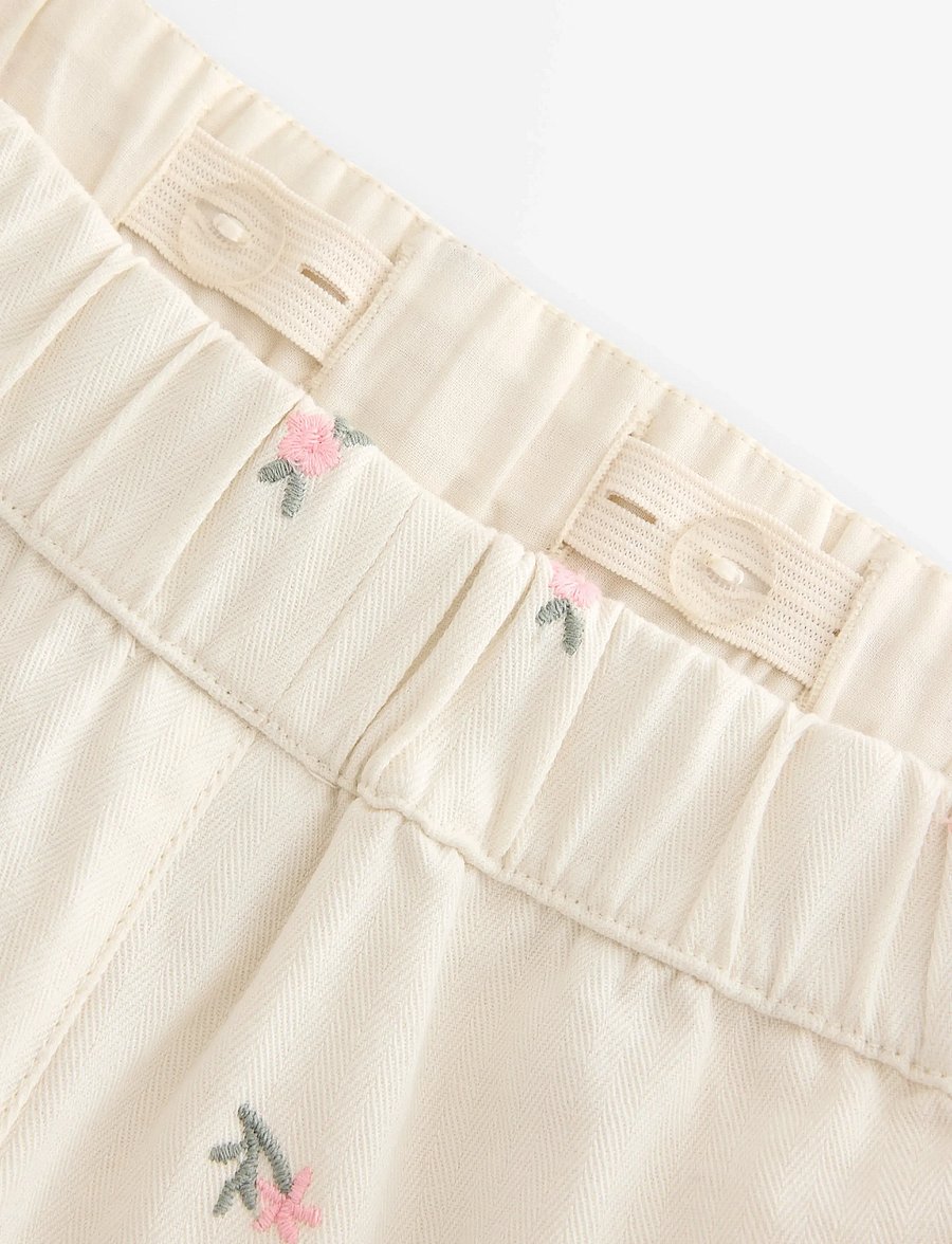 Lindex - Straight trousers - osta vanuse järgi - white - 4