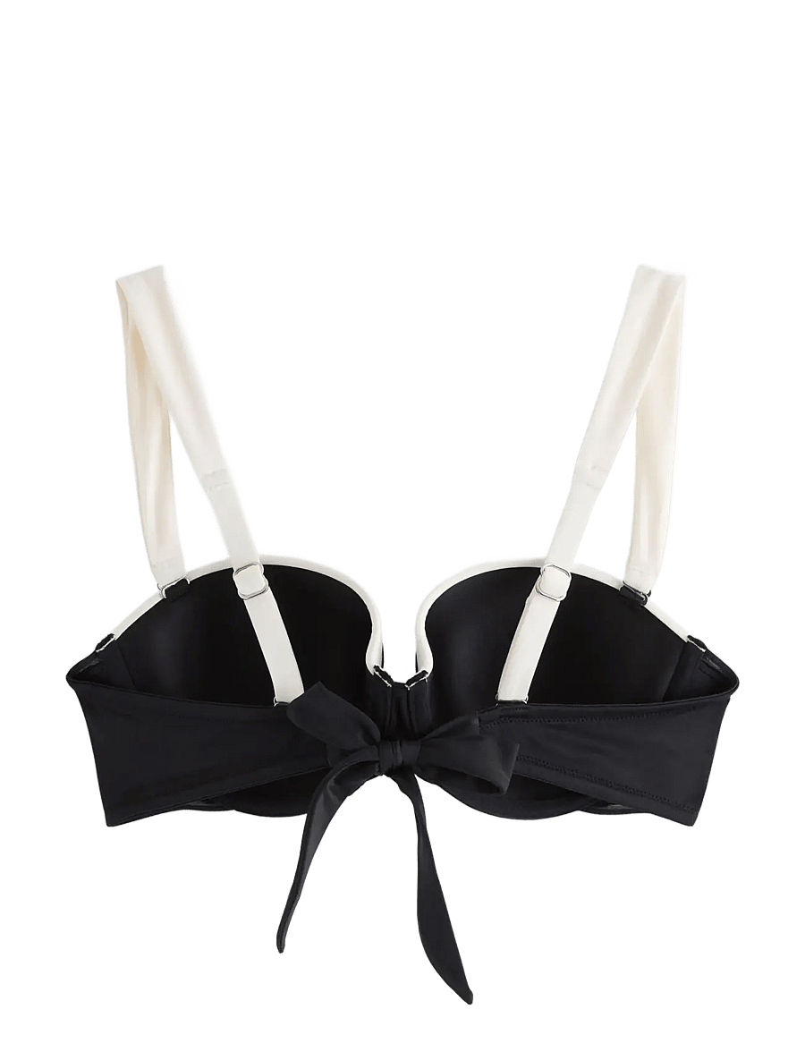 Lindex - Balconette bikini bra - wired bikinitops - black - 2