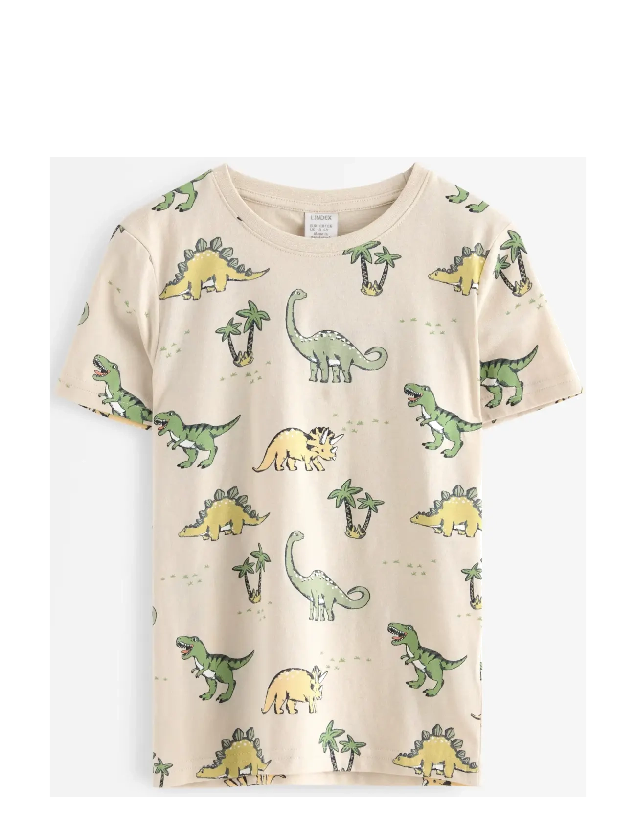 LINDEX T-Shirt Beige - 122/128 - Kinder