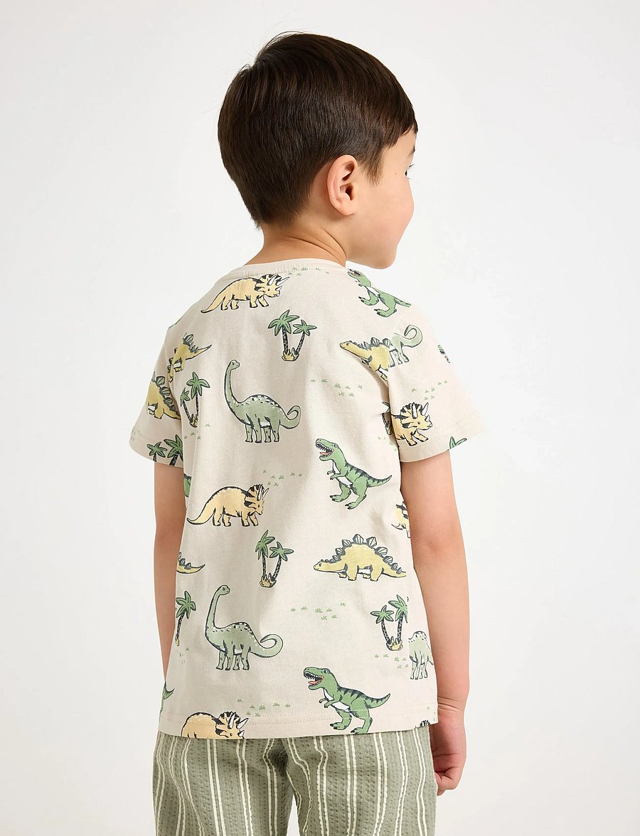 Lindex - T-shirt - kortærmede t-shirts - light beige - 3
