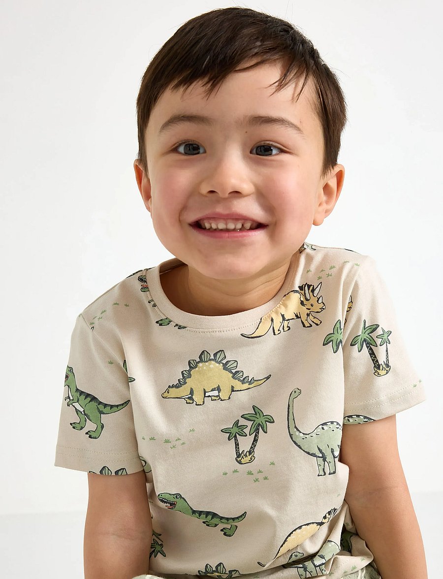 Lindex - T-shirt - kortærmede t-shirts - light beige - 4