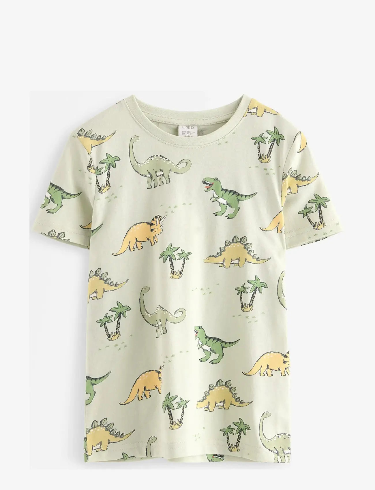 Lindex - T-shirt - kurzärmelige - light dusty green - 1