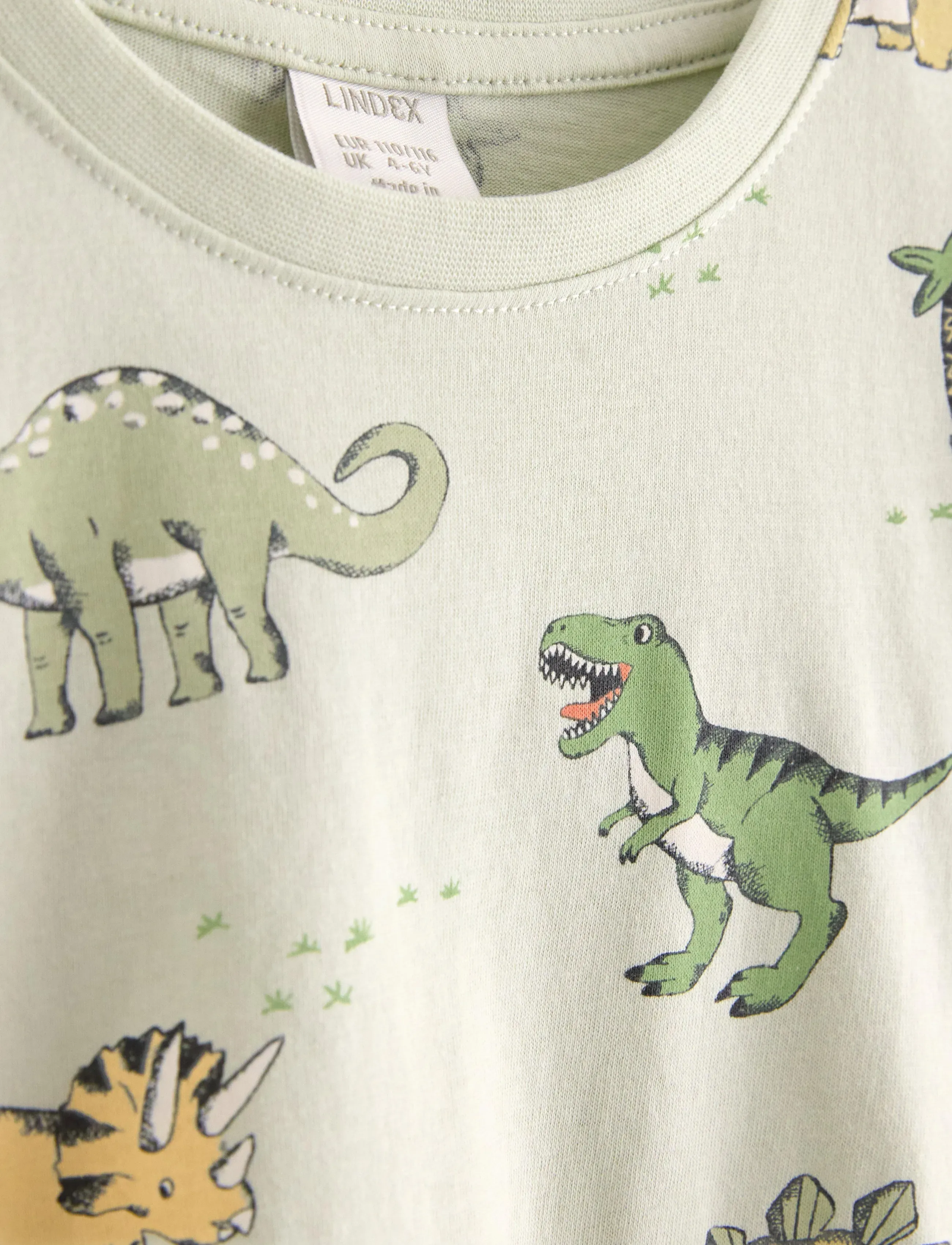 Lindex - T-shirt - short-sleeved t-shirts - light dusty green - 5
