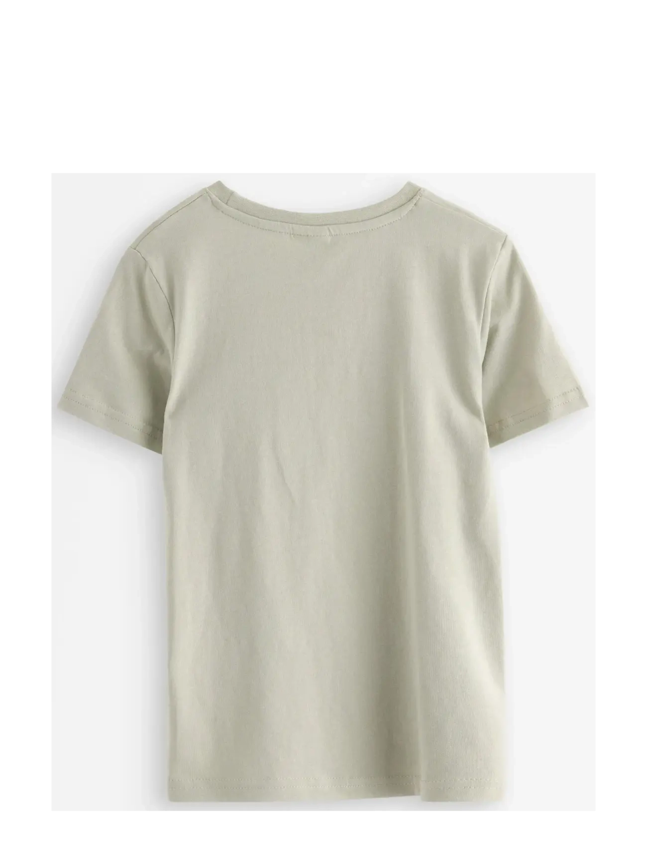 Lindex - Short-sleeved top with reversible sequins motif - light dusty green - 2