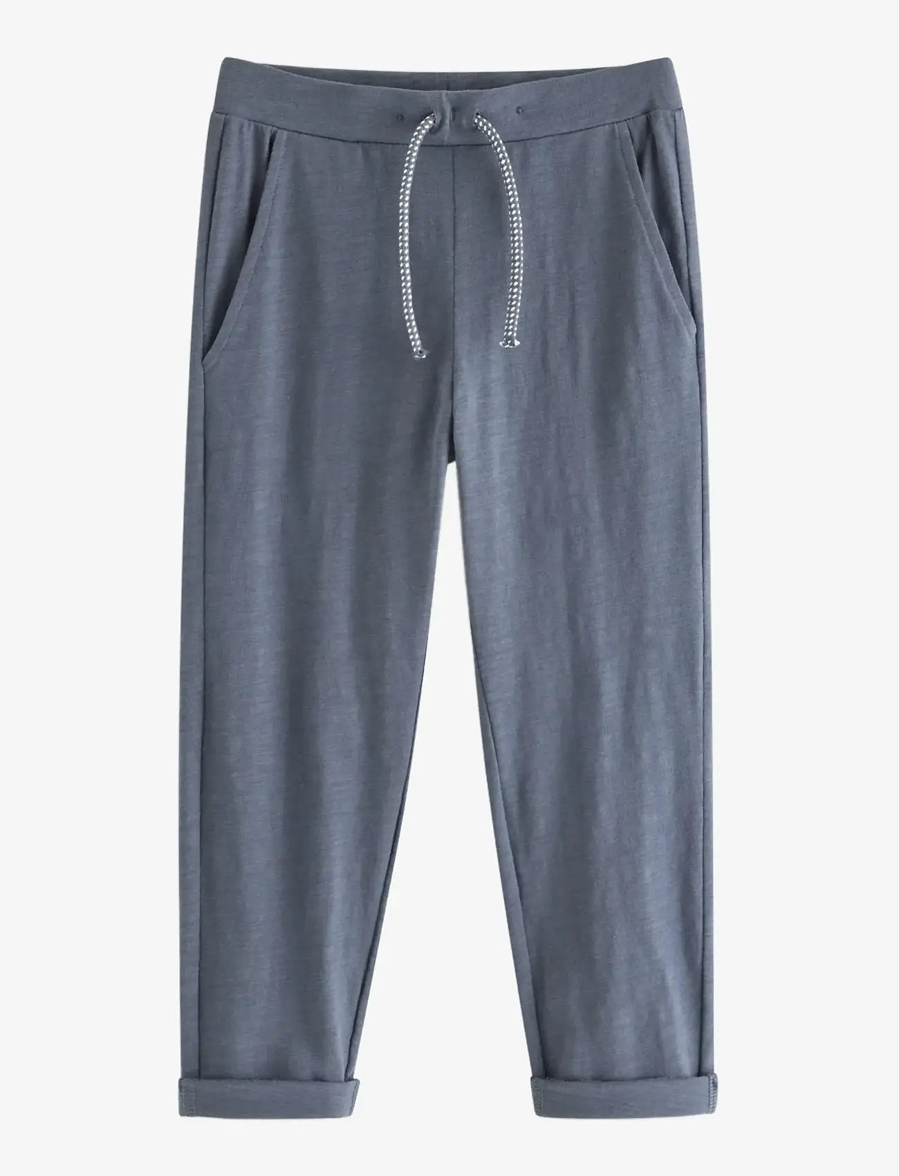 Lindex - Trousers in slub jersey - sweatpants - dark grey - 1